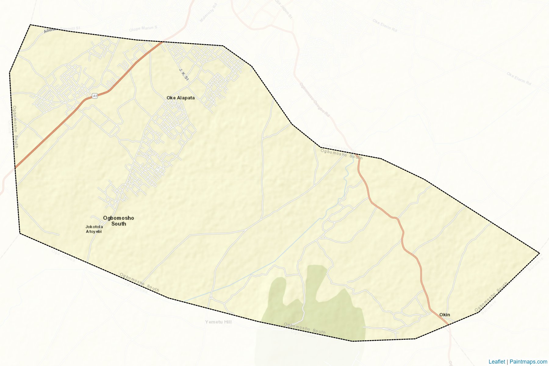 Ogbmosho South (Oyo) Map Cropping Samples-2