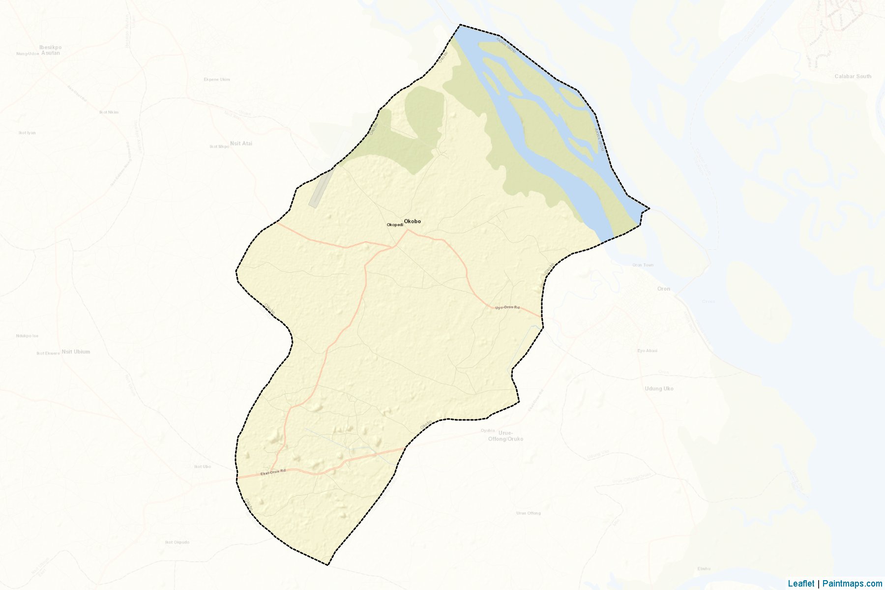 Okobo (Akwa Ibom) Map Cropping Samples-2