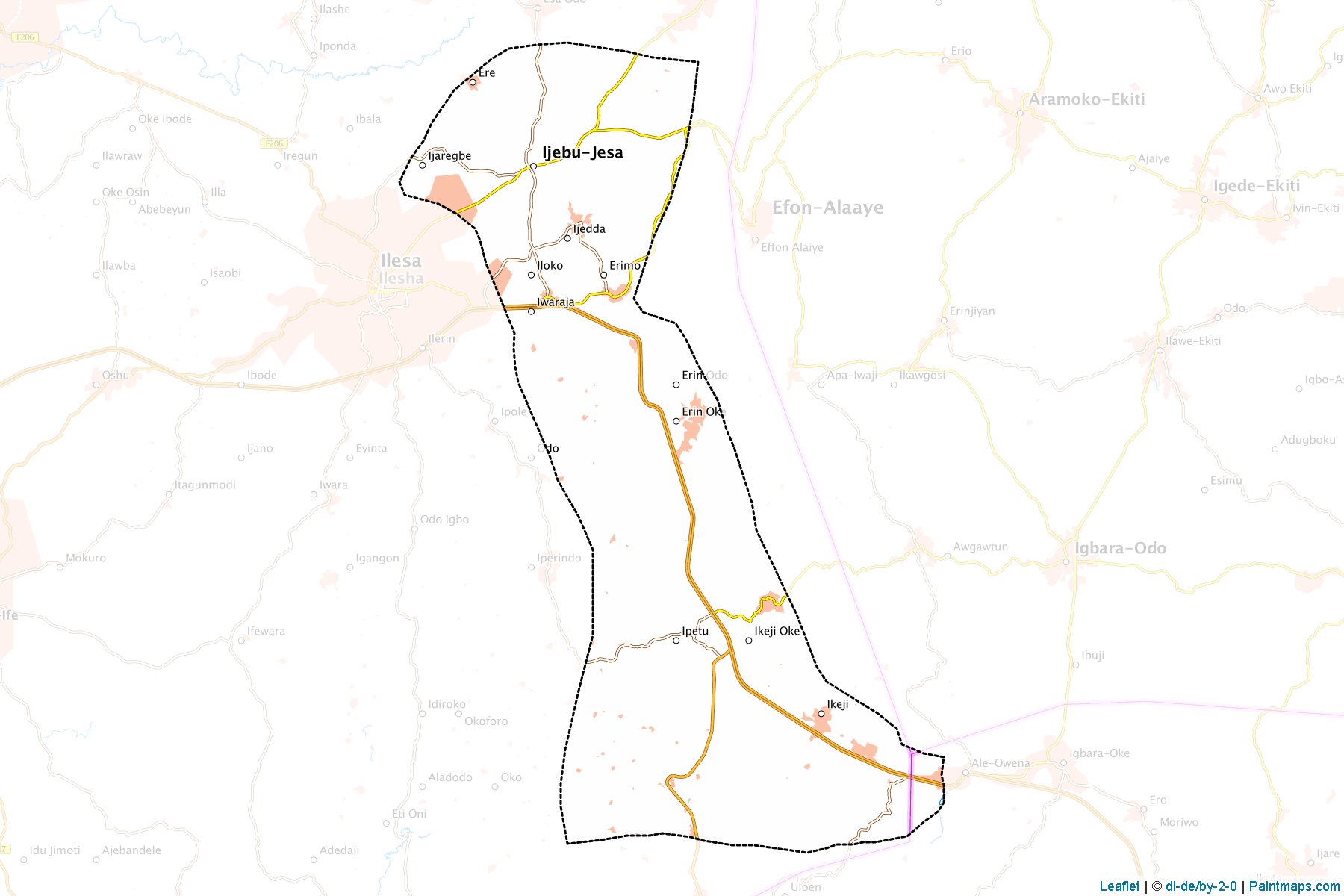 Oriade (Osun) Map Cropping Samples-1