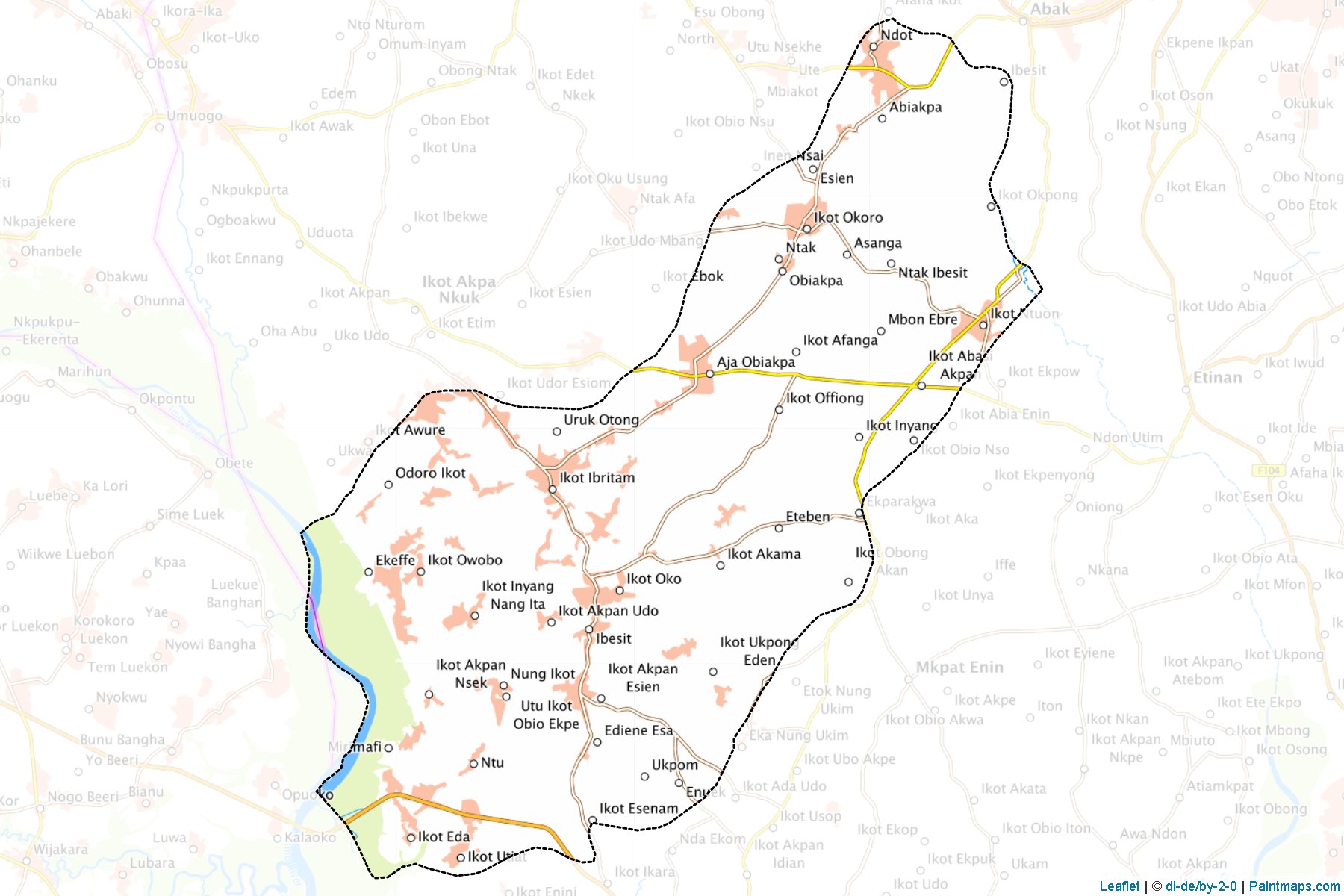 Oruk Anam (Akwa Ibom) Map Cropping Samples-1