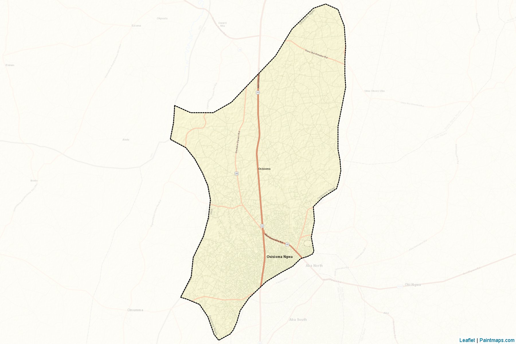 Osisioma Ngwa (Abia) Map Cropping Samples-2