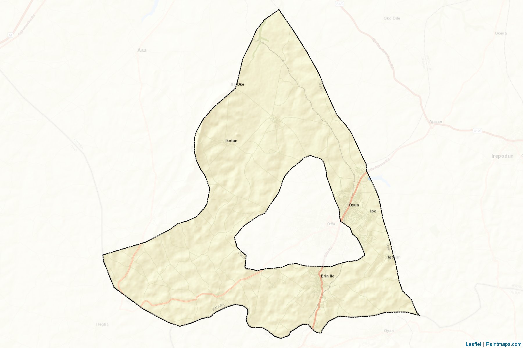 Oyun (Kwara) Map Cropping Samples-2