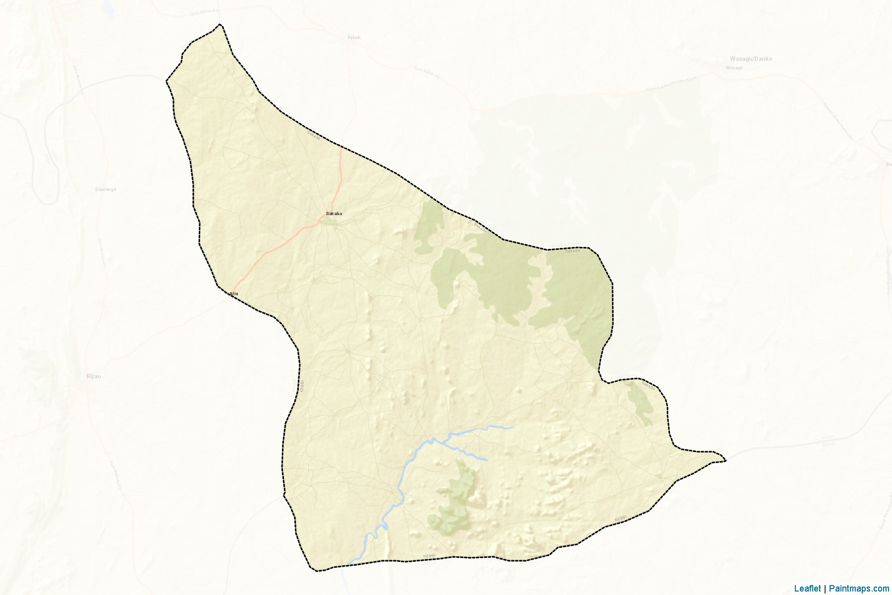 Sakaba (Kebbi) Map Cropping Samples-2