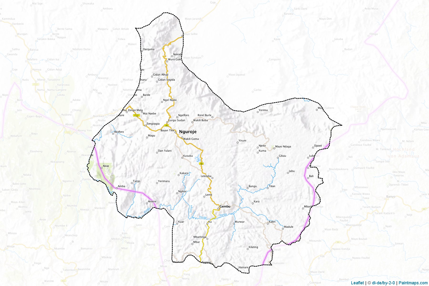 Sardauna (Taraba) Map Cropping Samples-1