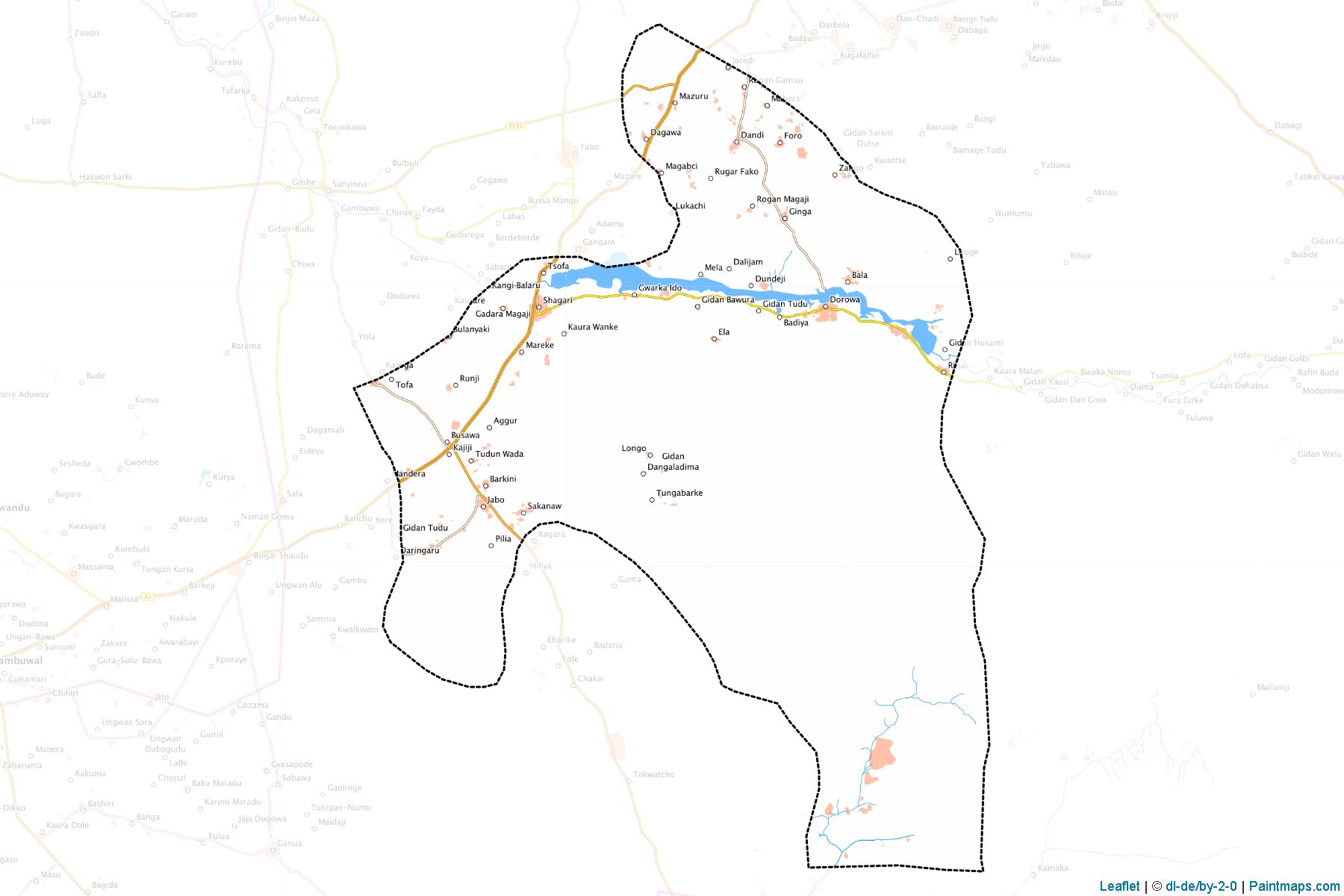 Shagari (Sokoto) Map Cropping Samples-1