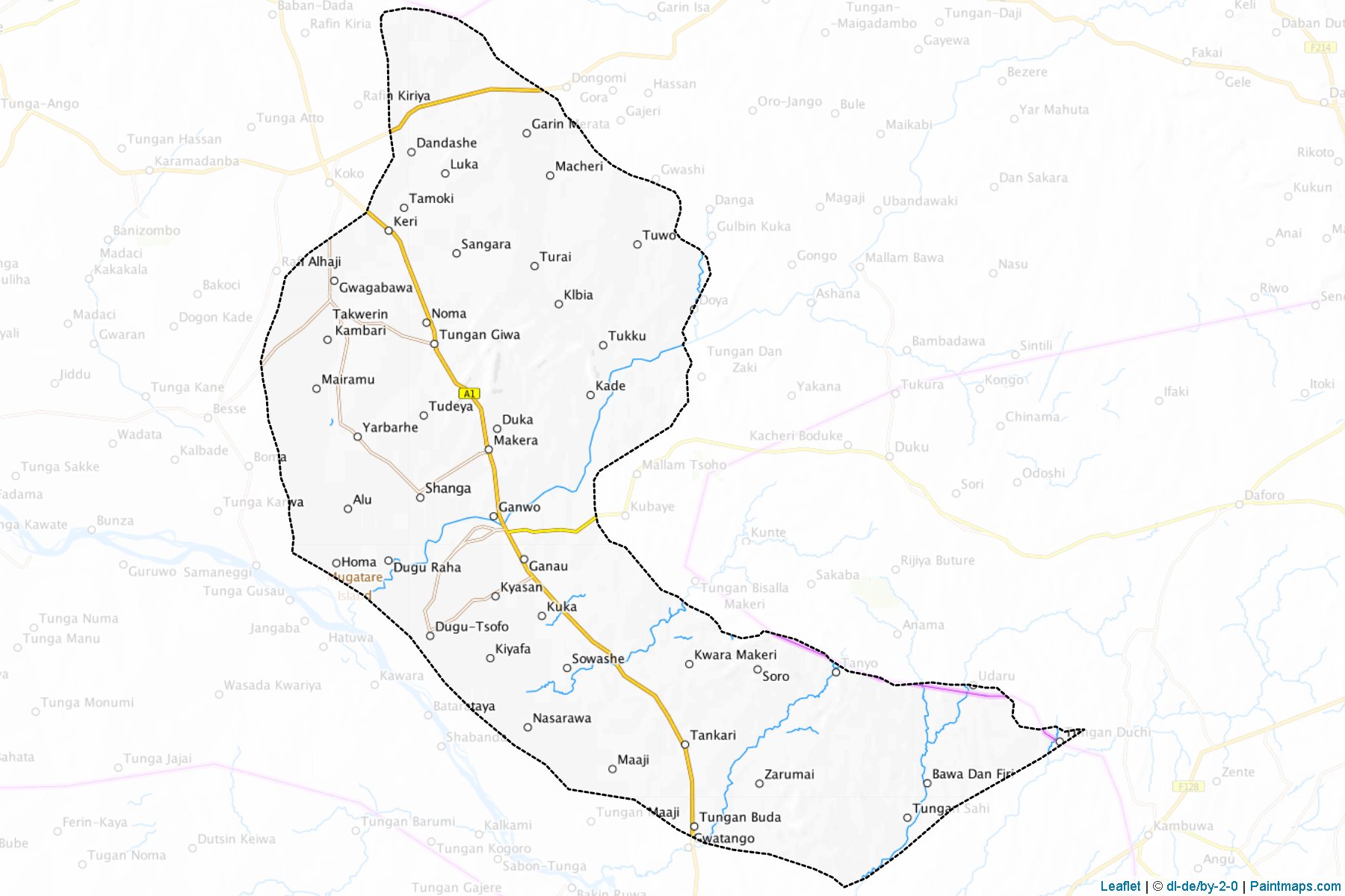 Shanga (Kebbi) Map Cropping Samples-1