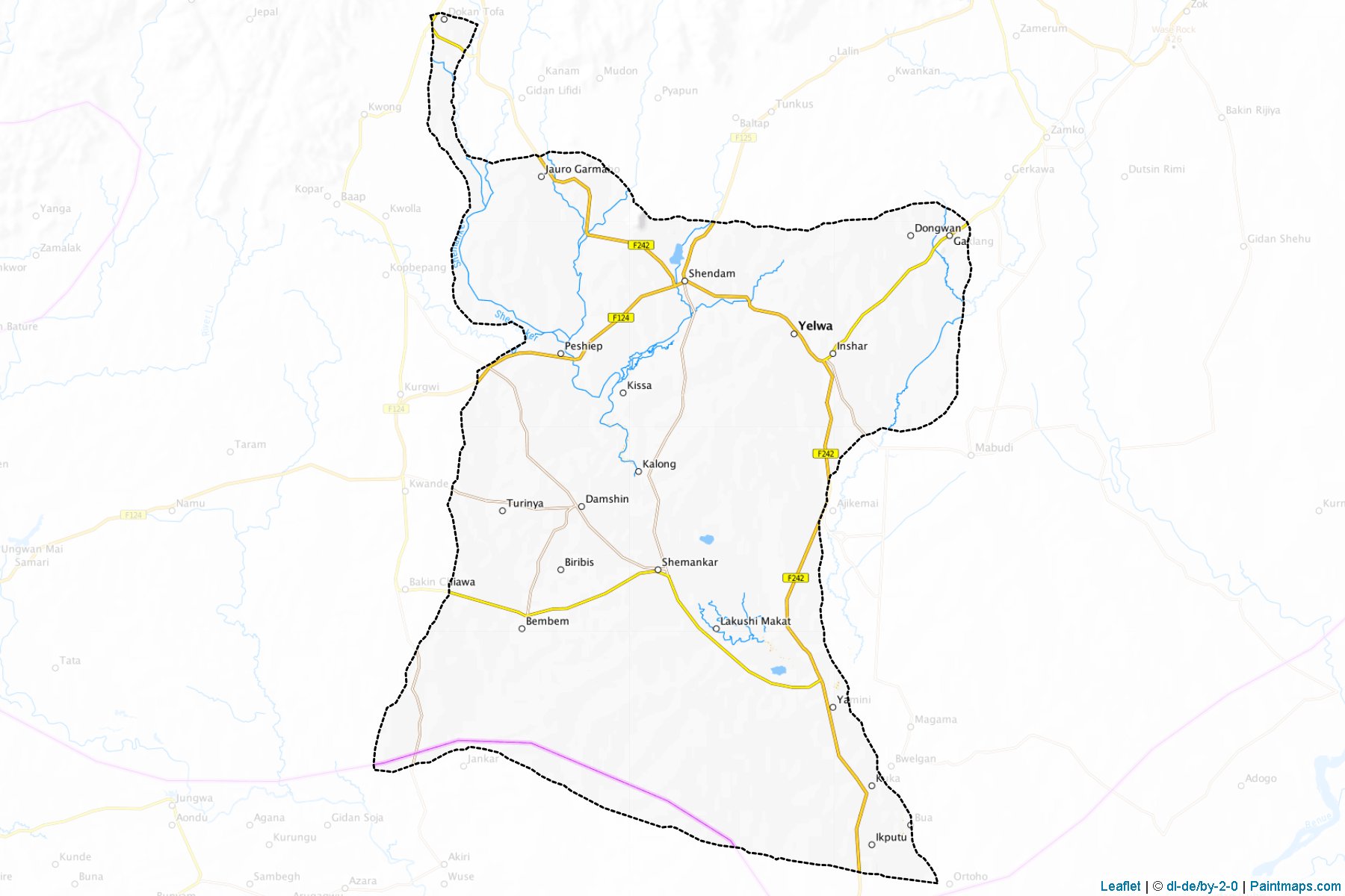 Shendam (Plateau) Map Cropping Samples-1