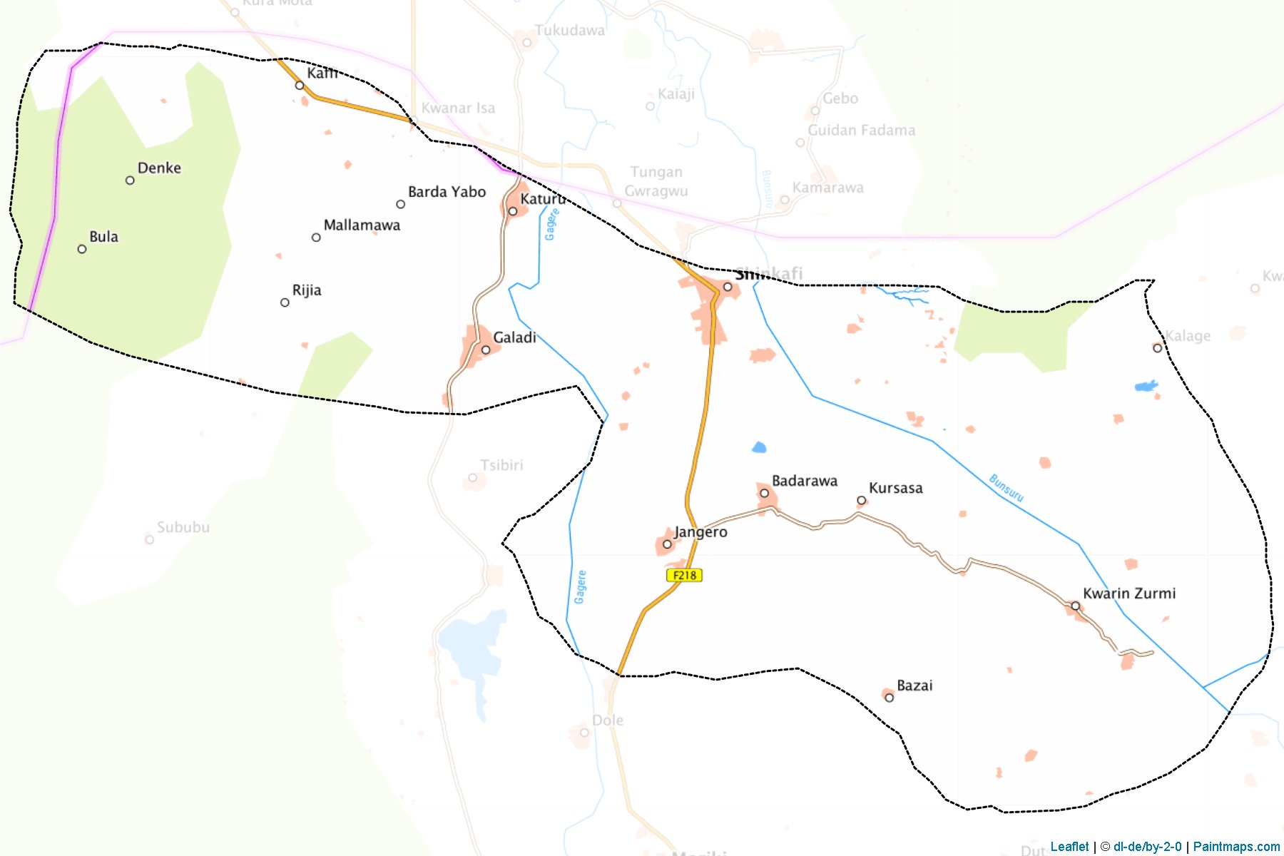 Muestras de recorte de mapas Shinkafi (Zamfara)-1