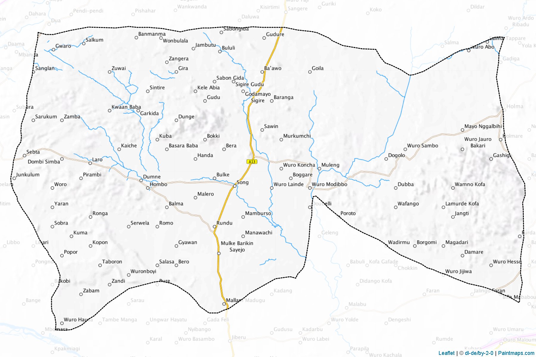 Song (Adamawa) Map Cropping Samples-1