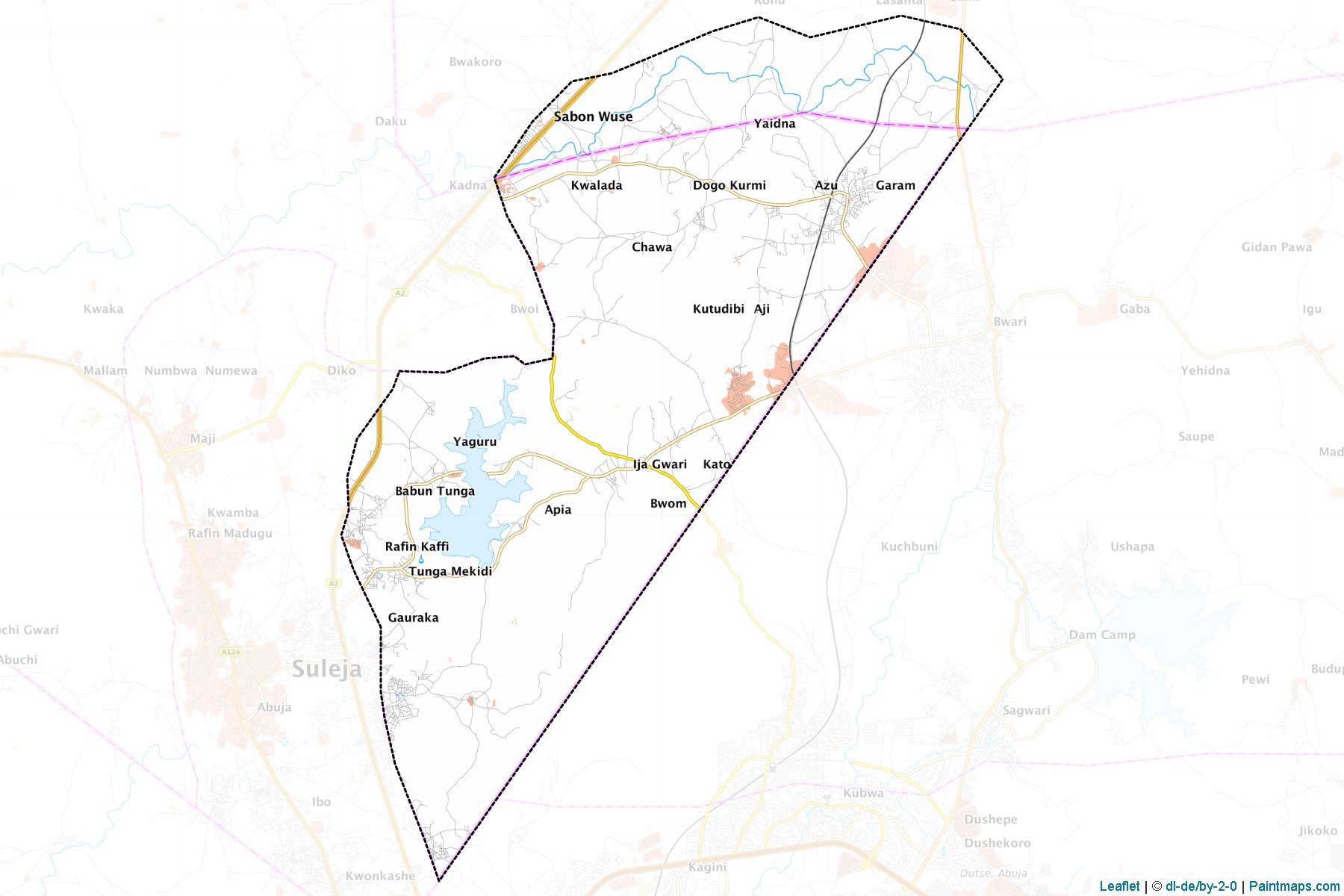 Tafa (Niger) Map Cropping Samples-1