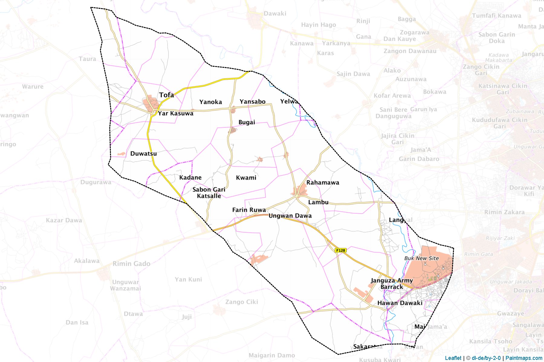 Tofa (Kano) Map Cropping Samples-1