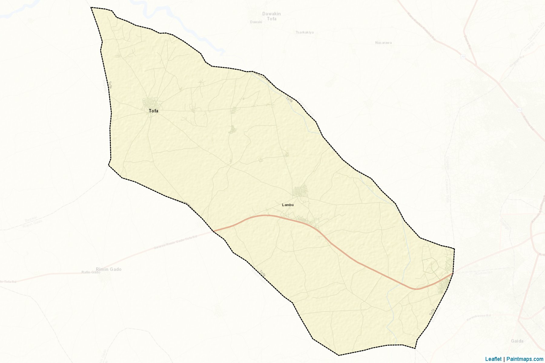 Tofa (Kano) Map Cropping Samples-2