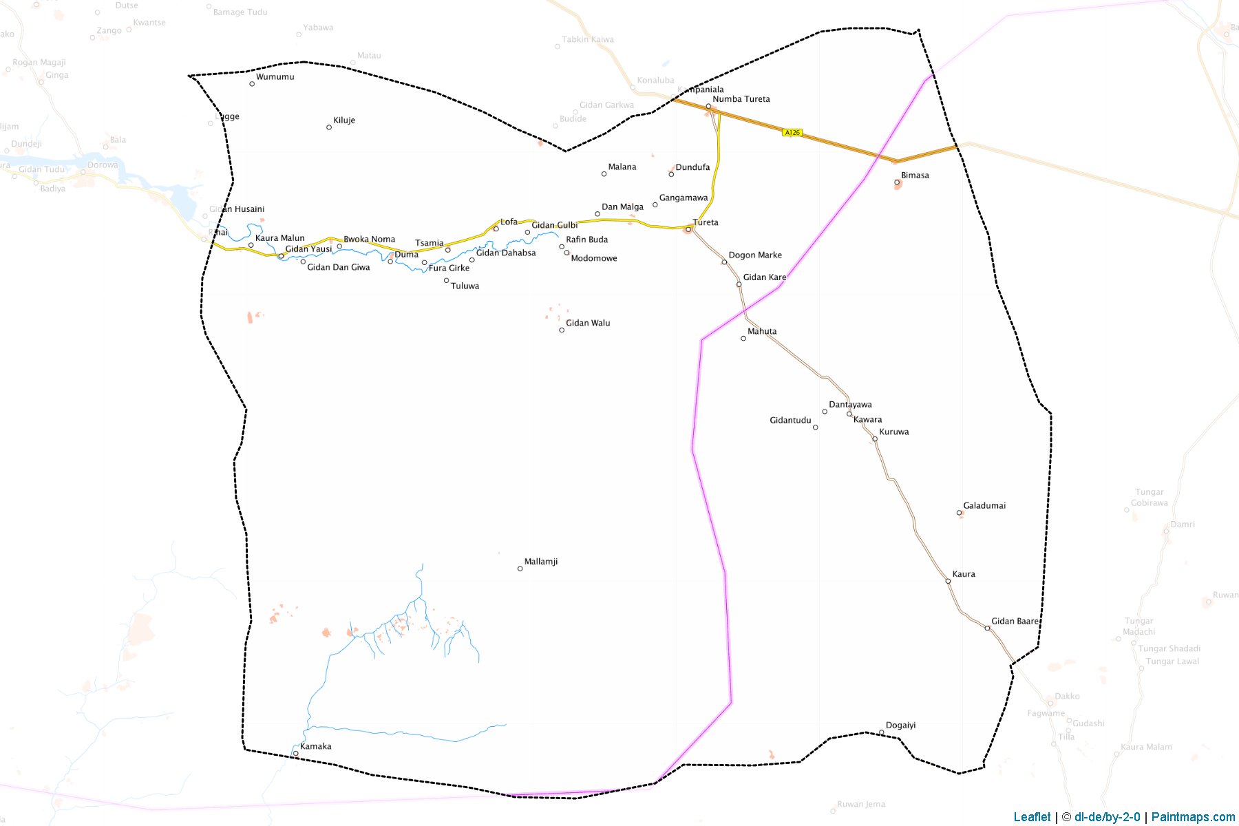 Tureta (Sokoto) Map Cropping Samples-1