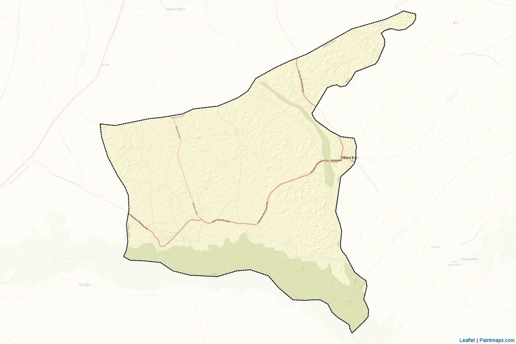 Ukwa East (Abia) Map Cropping Samples-2