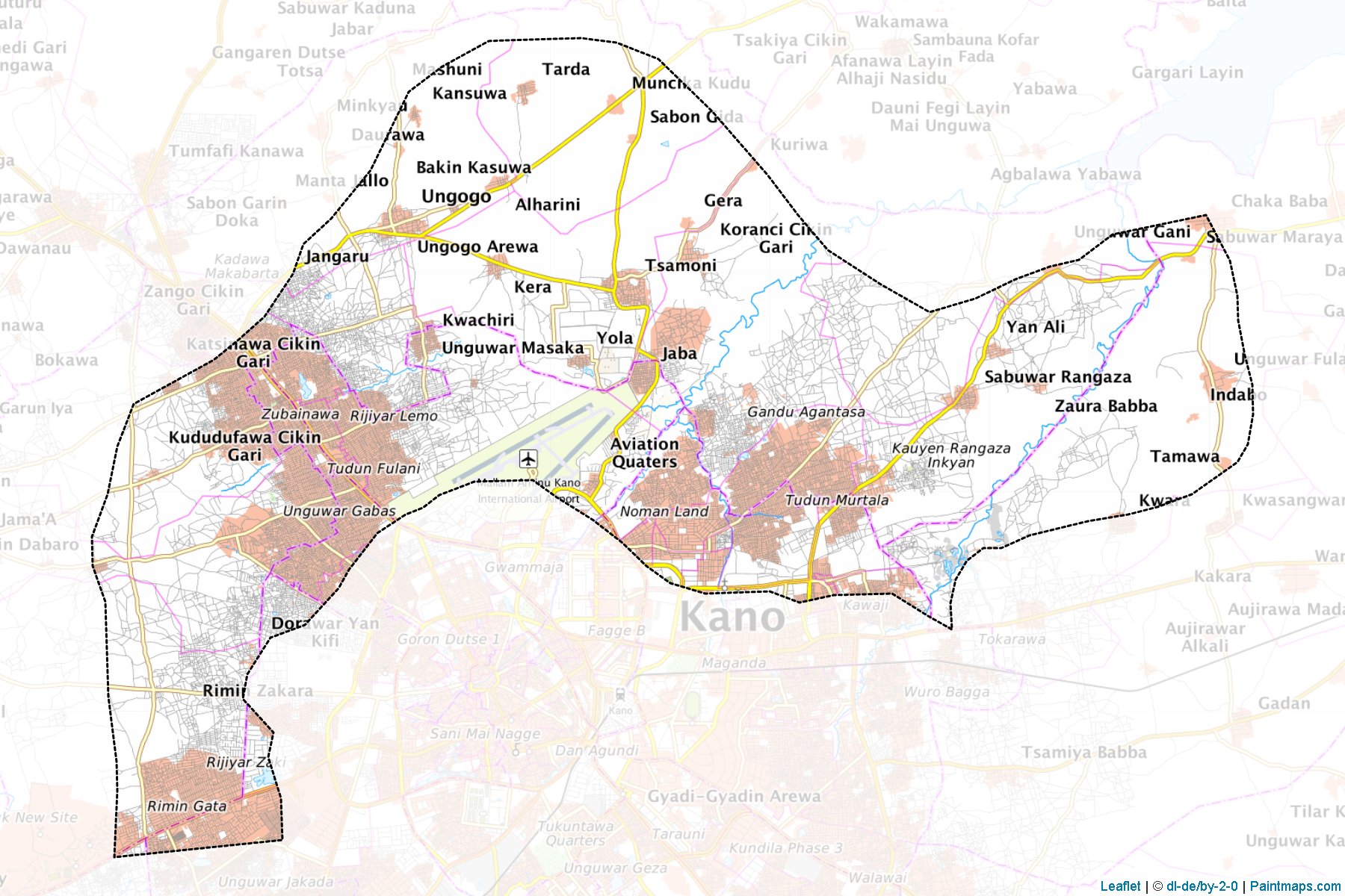 Ungogo (Kano) Map Cropping Samples-1