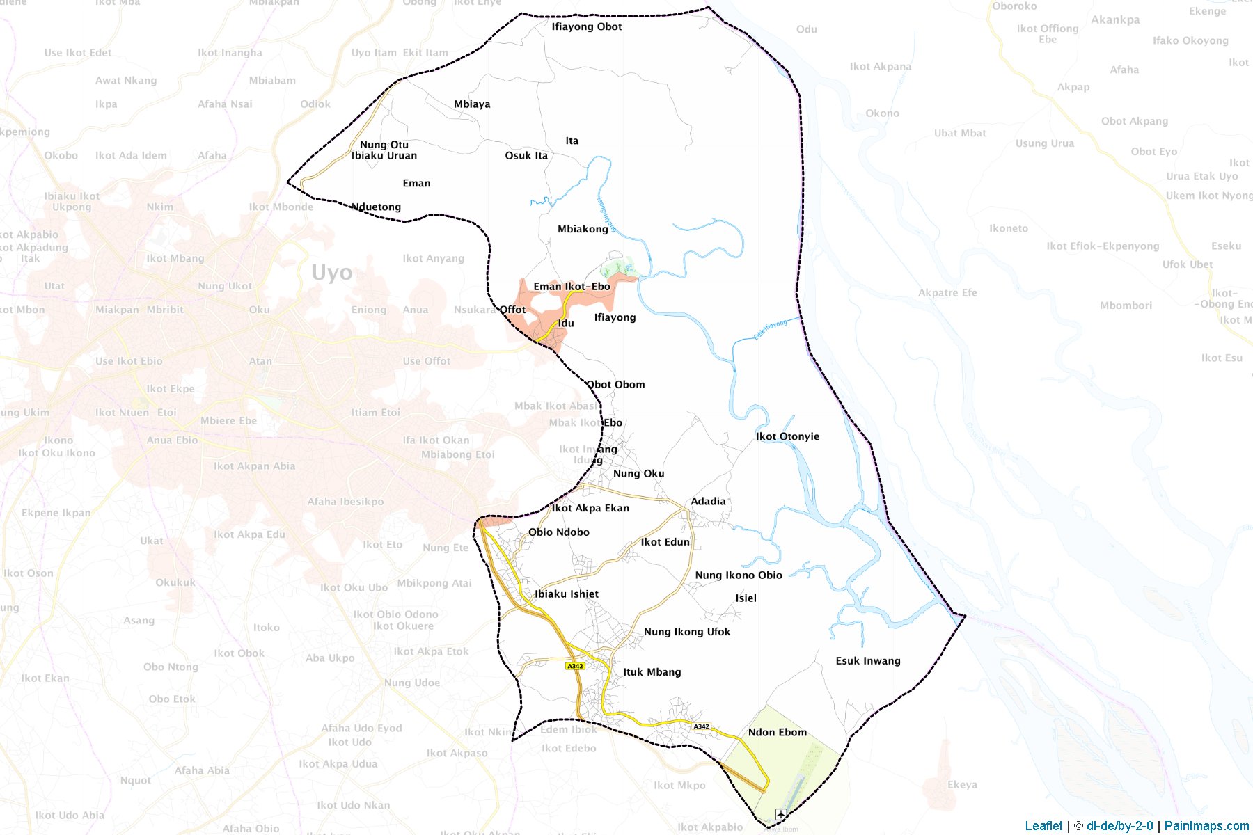 Uruan (Akwa Ibom) Map Cropping Samples-1