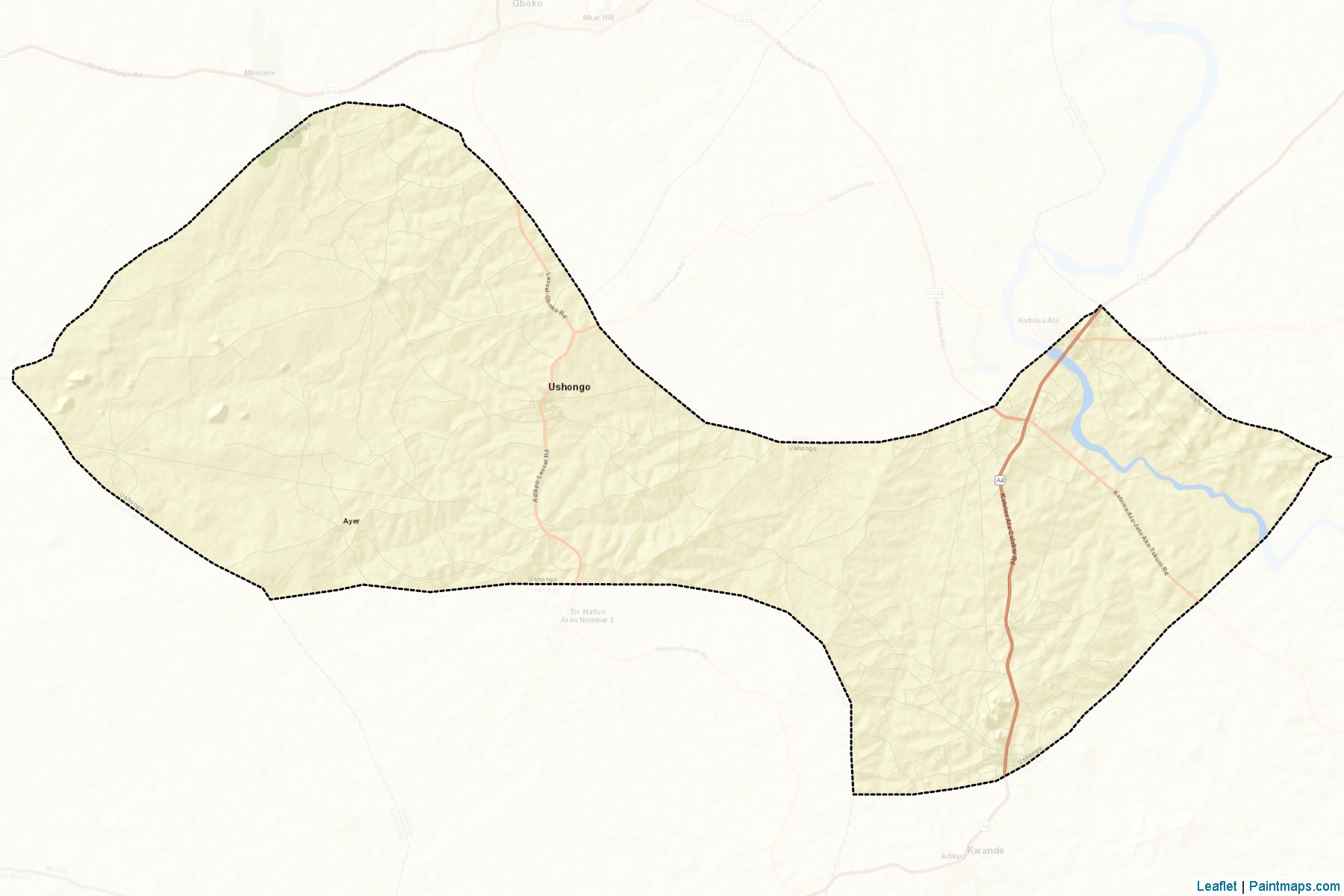 Ushongo (Benue) Map Cropping Samples-2