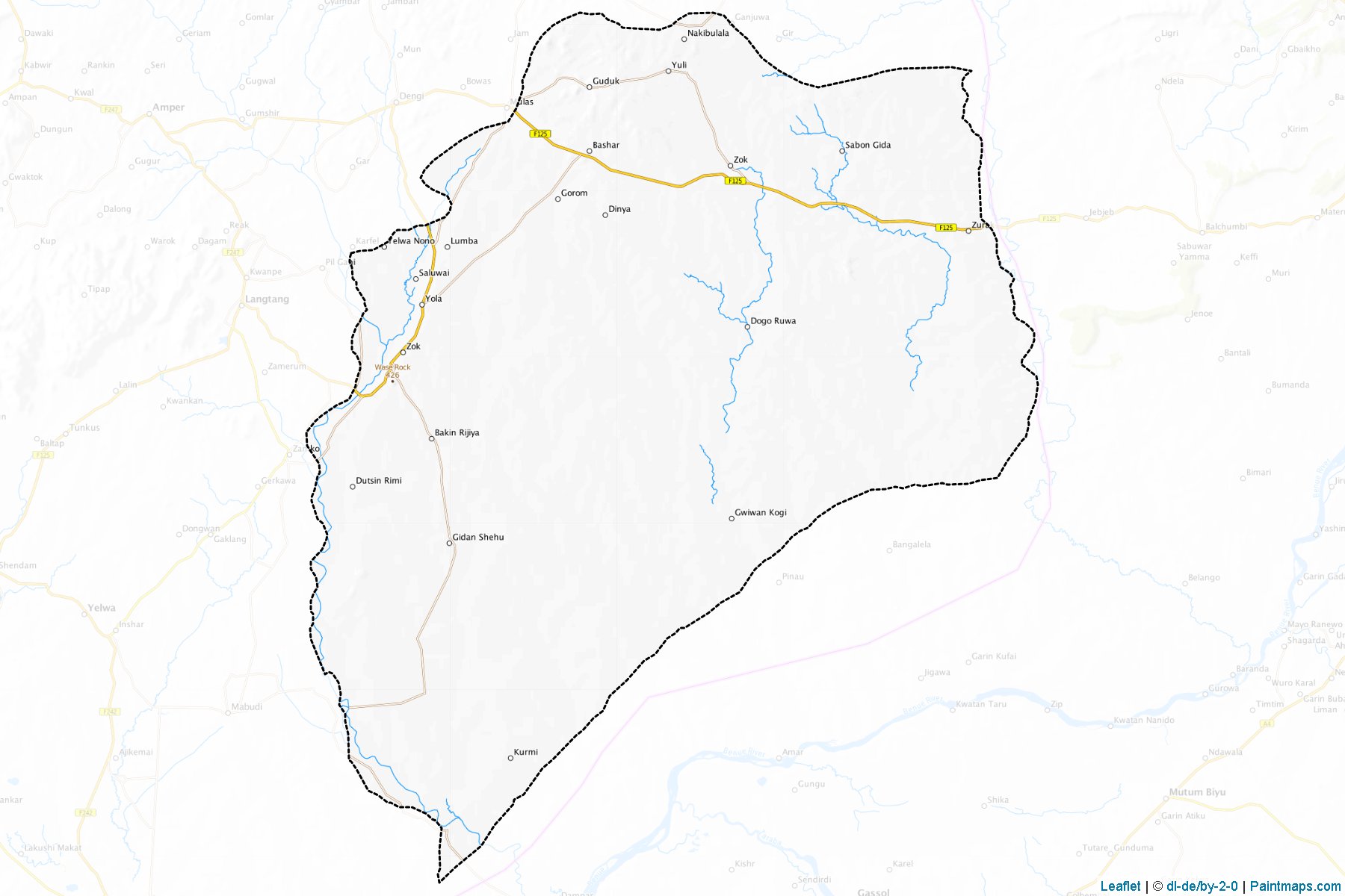 Wase (Plateau) Map Cropping Samples-1