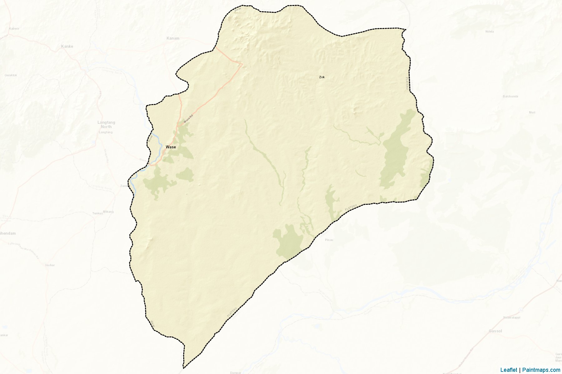 Wase (Plateau) Map Cropping Samples-2