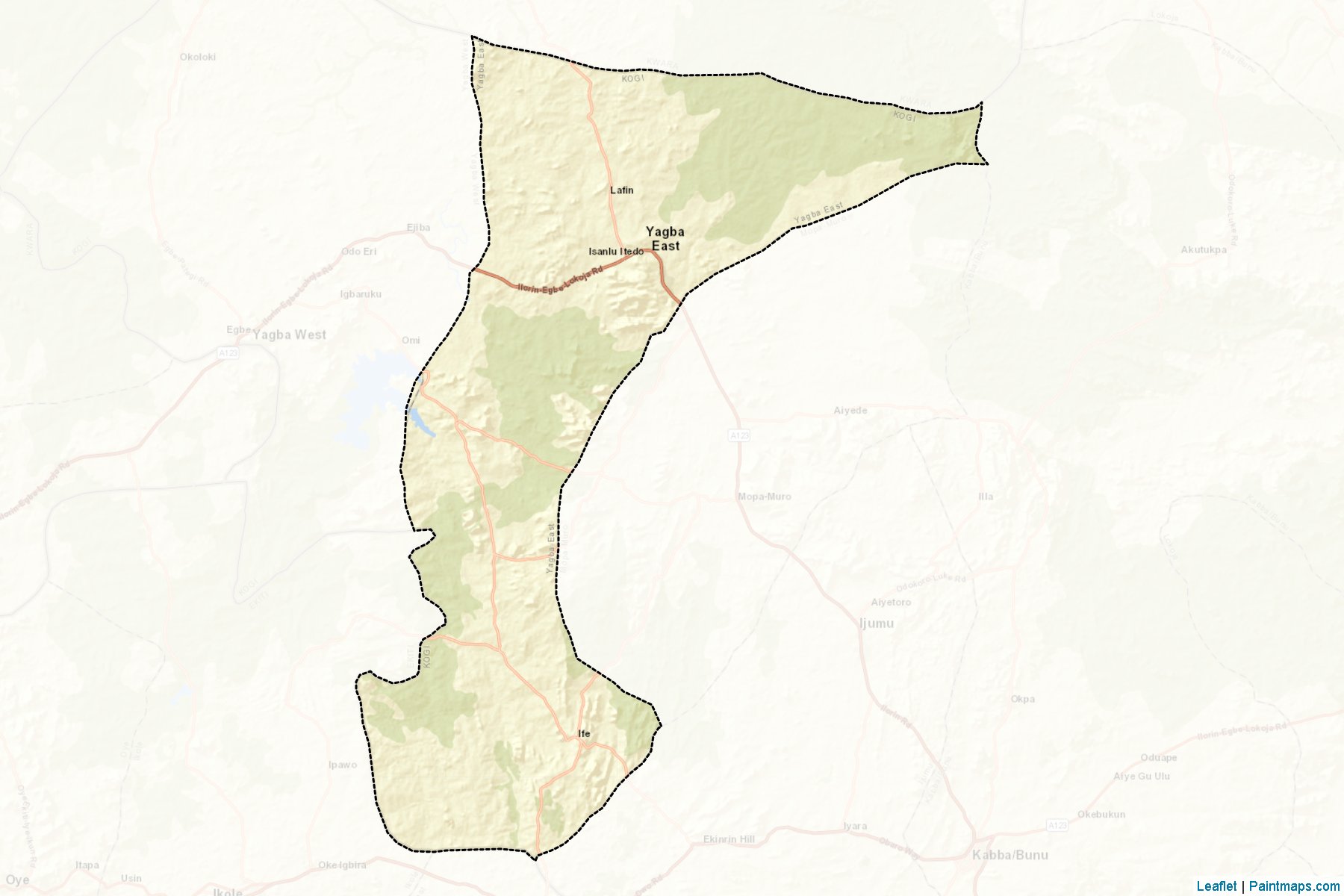 Yagba East (Kogi) Map Cropping Samples-2