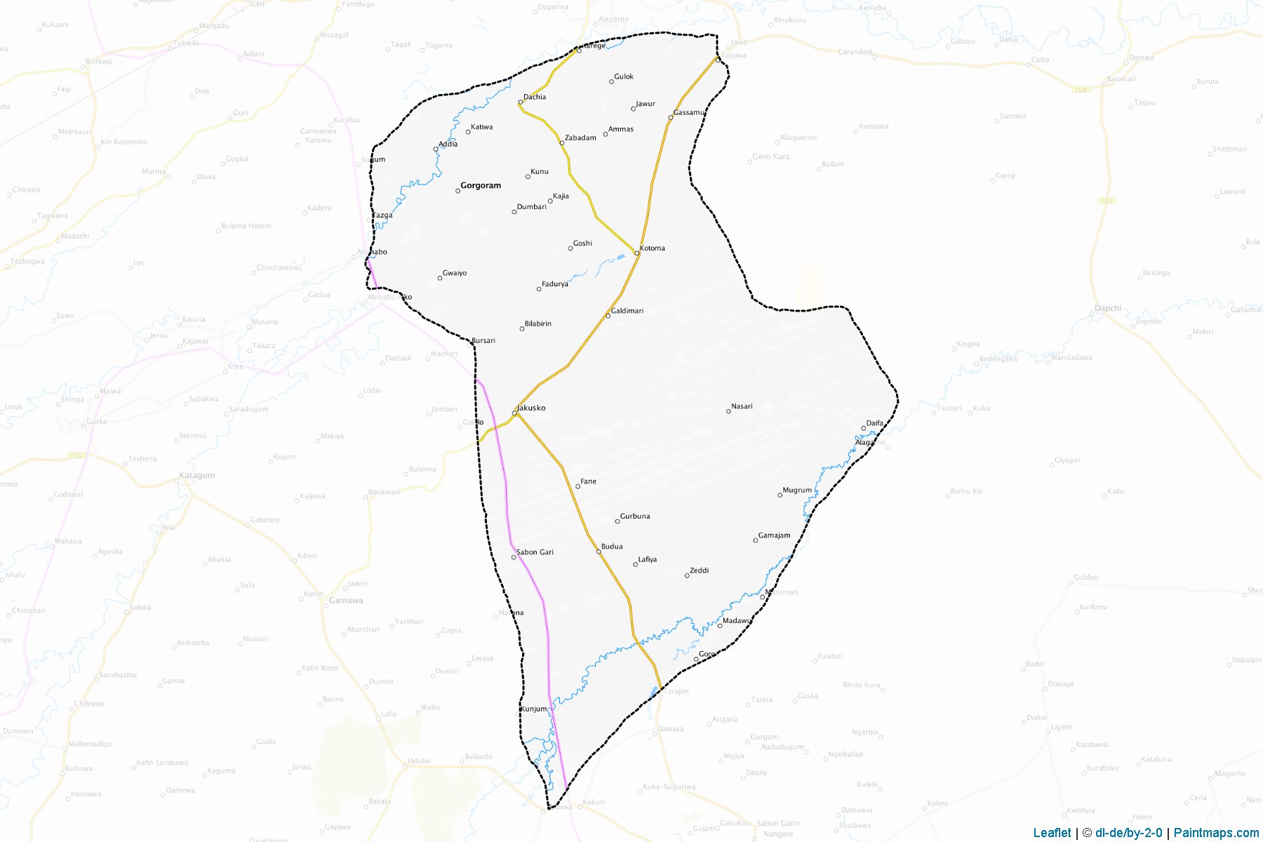 Jakusko (Yobe) Map Cropping Samples-1