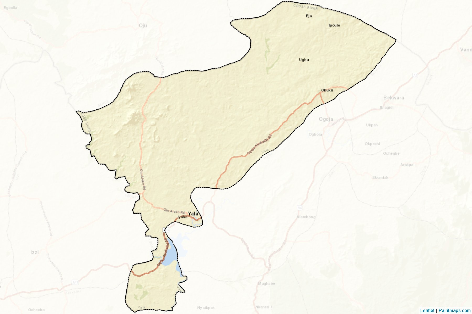 Yala (Cross River) Map Cropping Samples-2