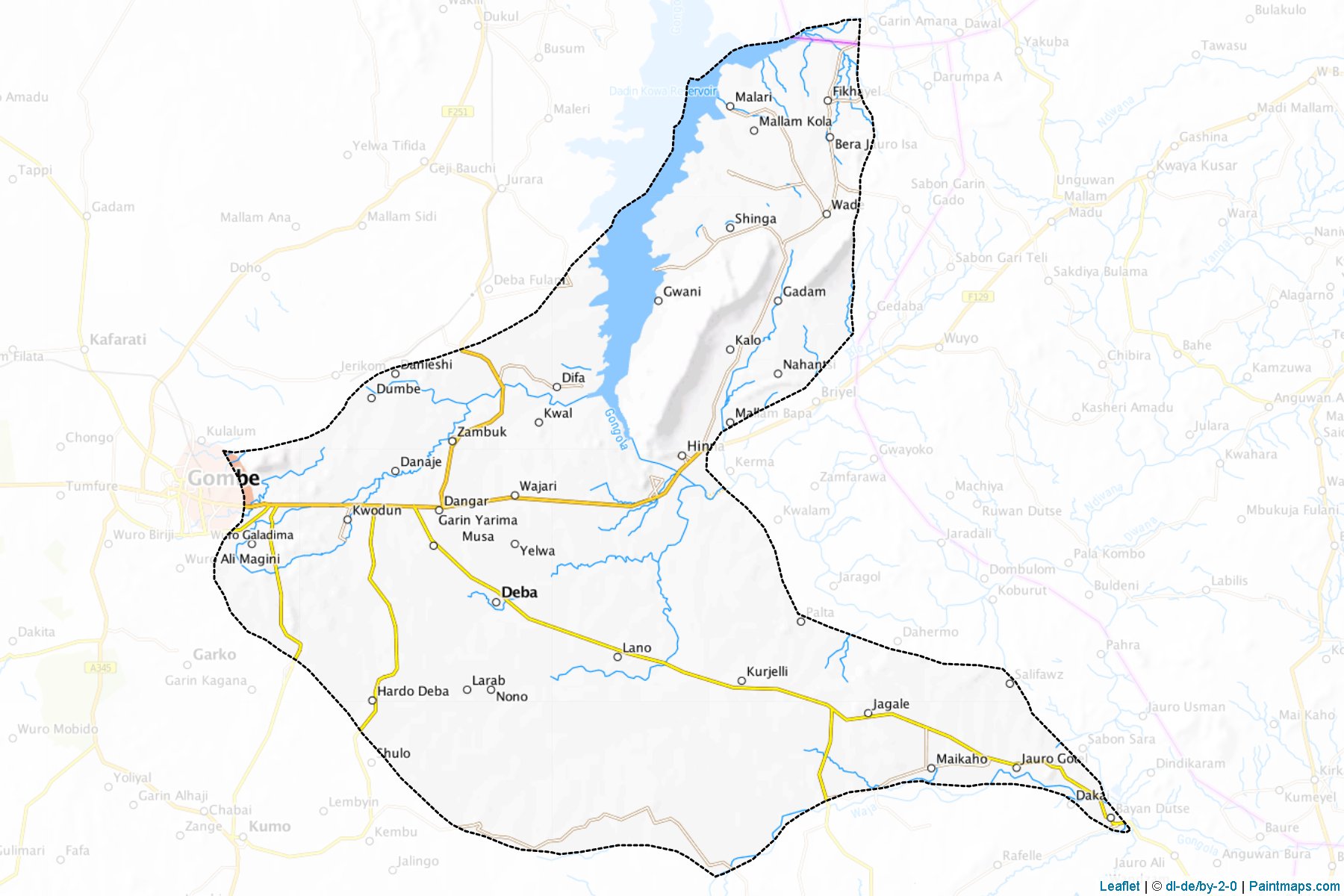 Muestras de recorte de mapas Yamaltu/Deba (Gombe)-1