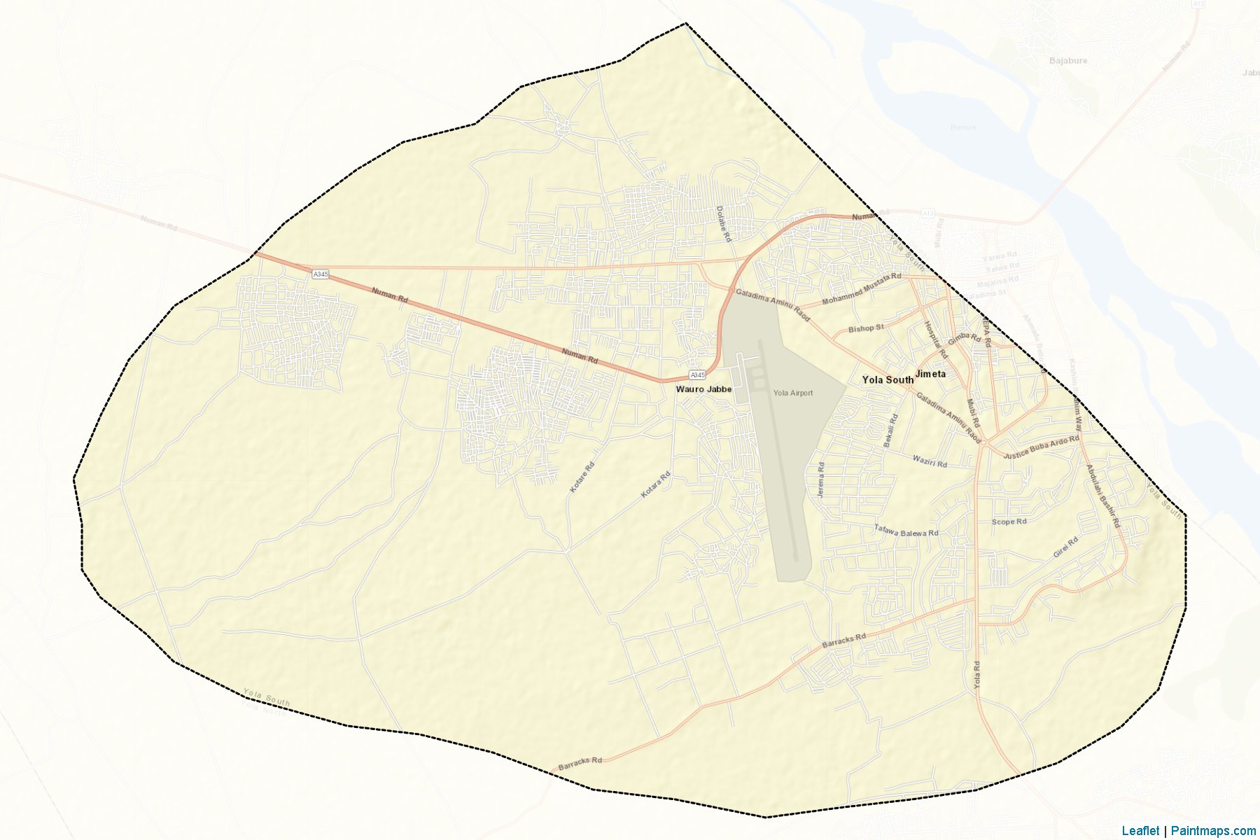 Yola South (Adamawa) Map Cropping Samples-2