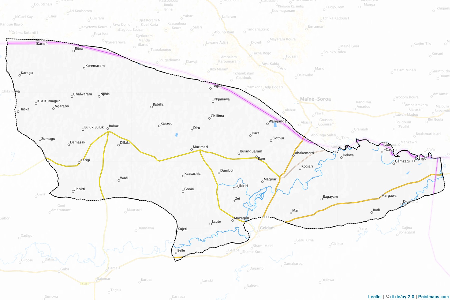 Yunusari (Yobe) Map Cropping Samples-1