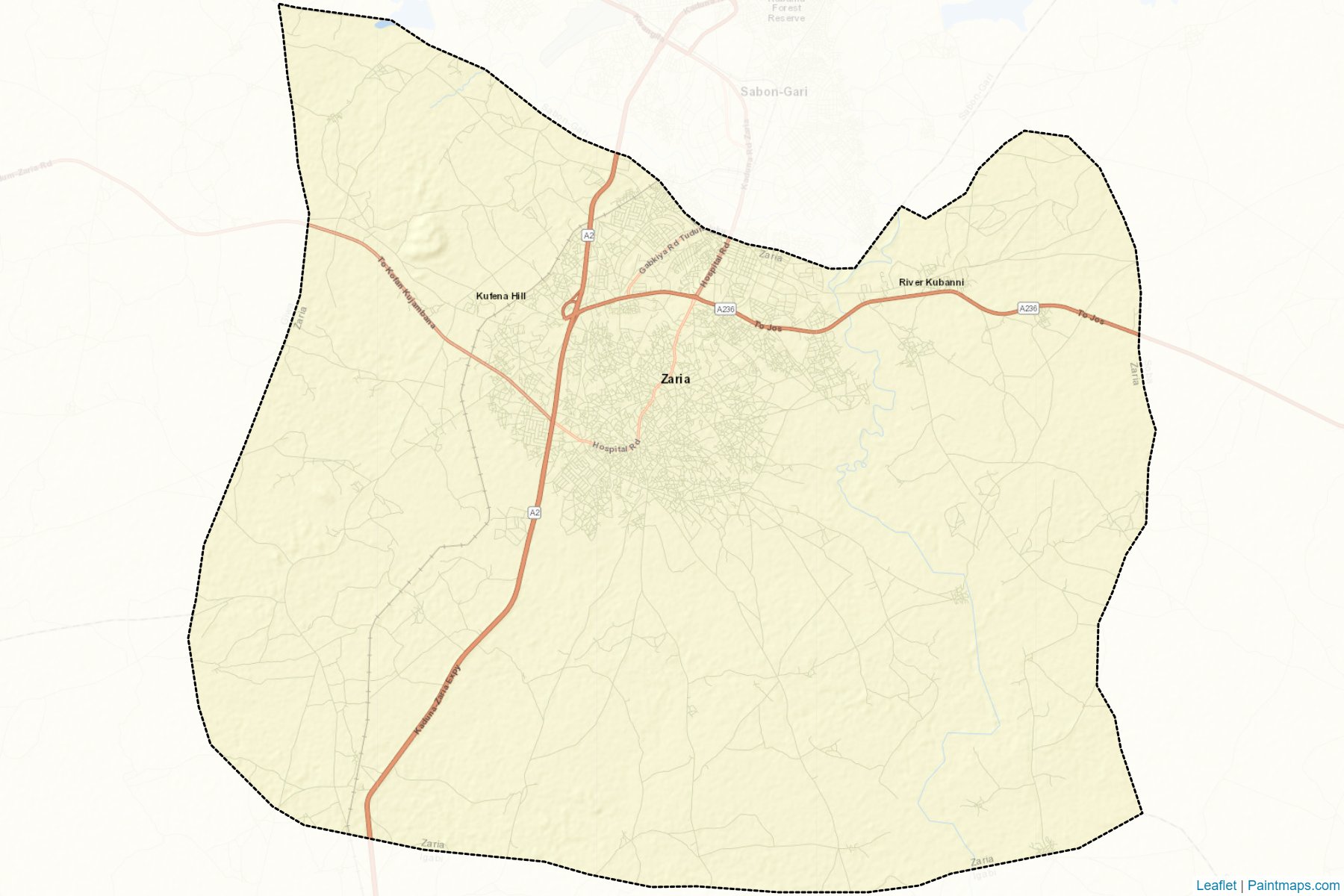 Zarki (Kaduna) Map Cropping Samples-2