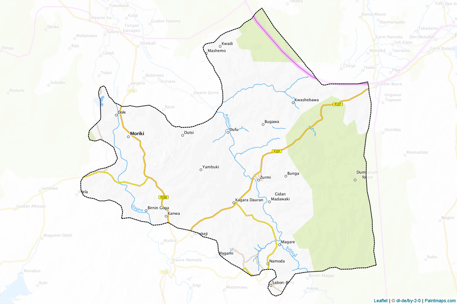 Zurmi (Zamfara) Map Cropping Samples-1