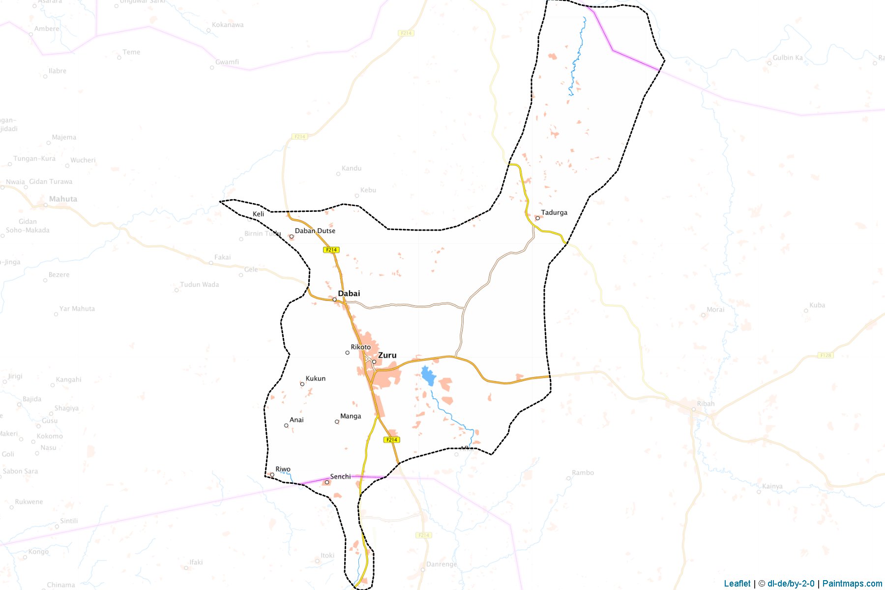 Zuru (Kebbi) Map Cropping Samples-1