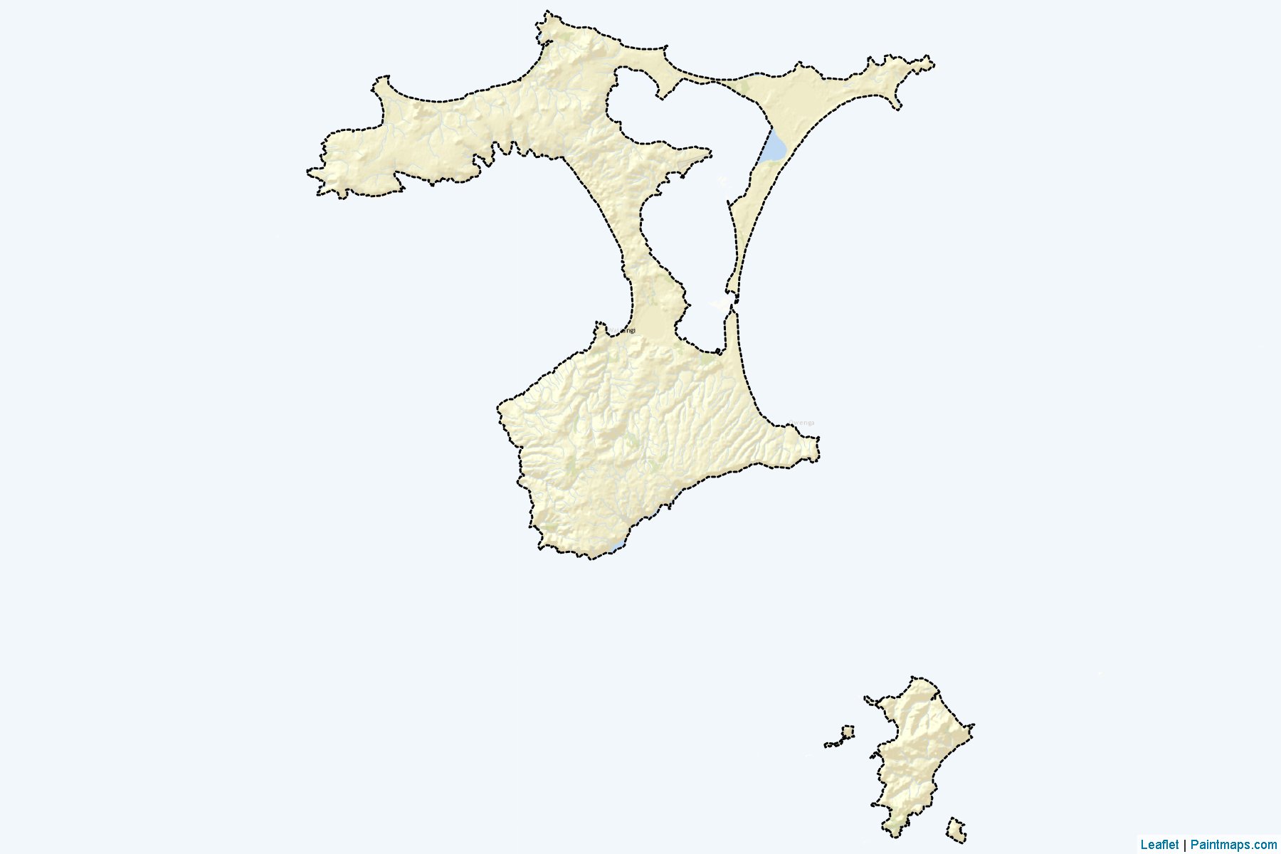 Muestras de recorte de mapas Chatham Islands Territory (Chatham Islands)-2