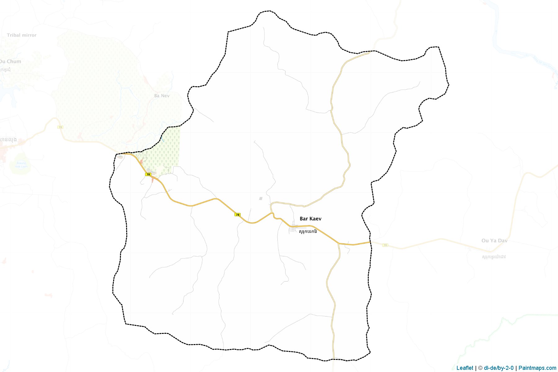 Muestras de recorte de mapas Bar Kaev (Rôtânôkiri)-1