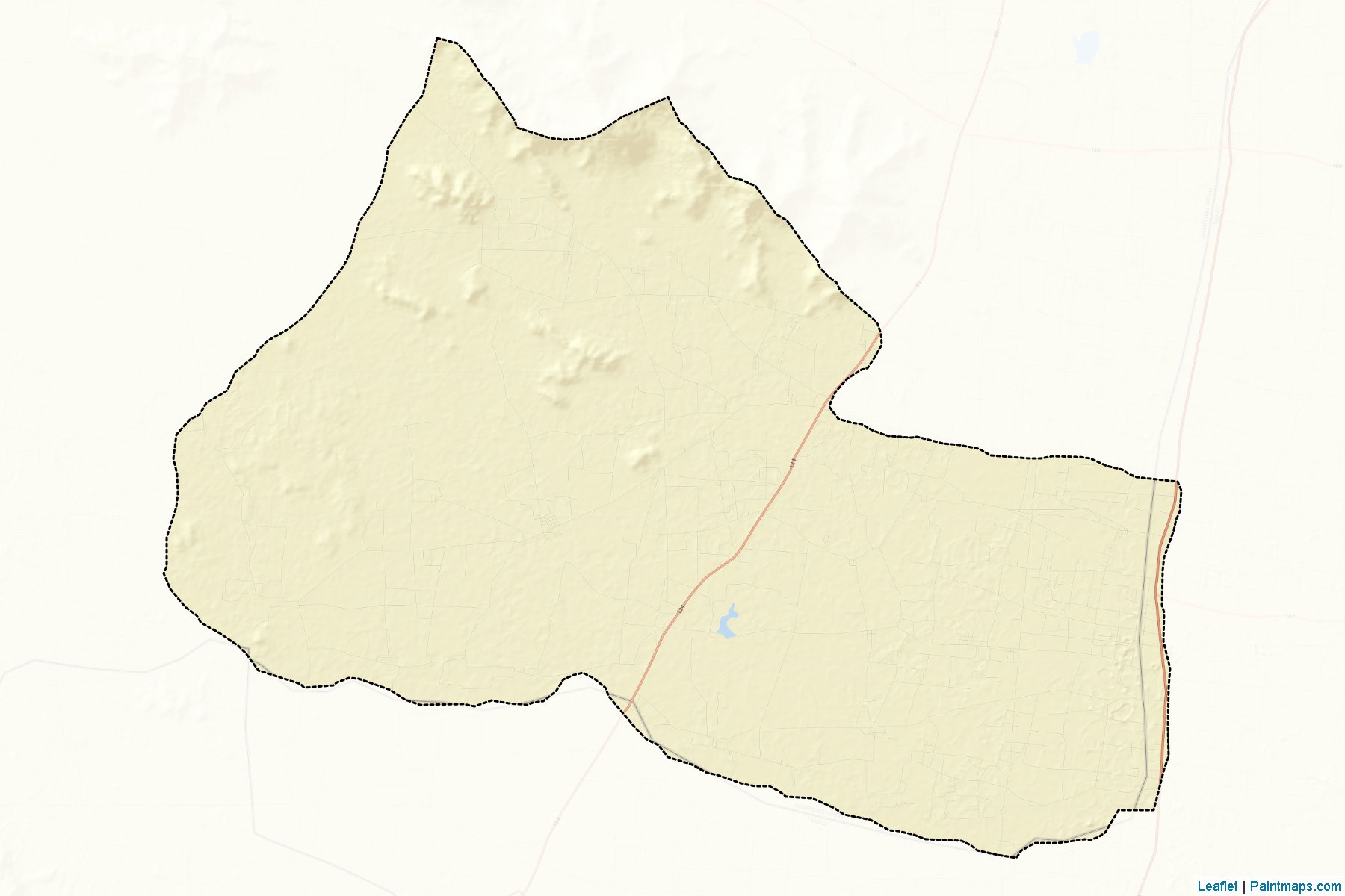 Muestras de recorte de mapas Basedth (Kâmpóng Spœ)-2