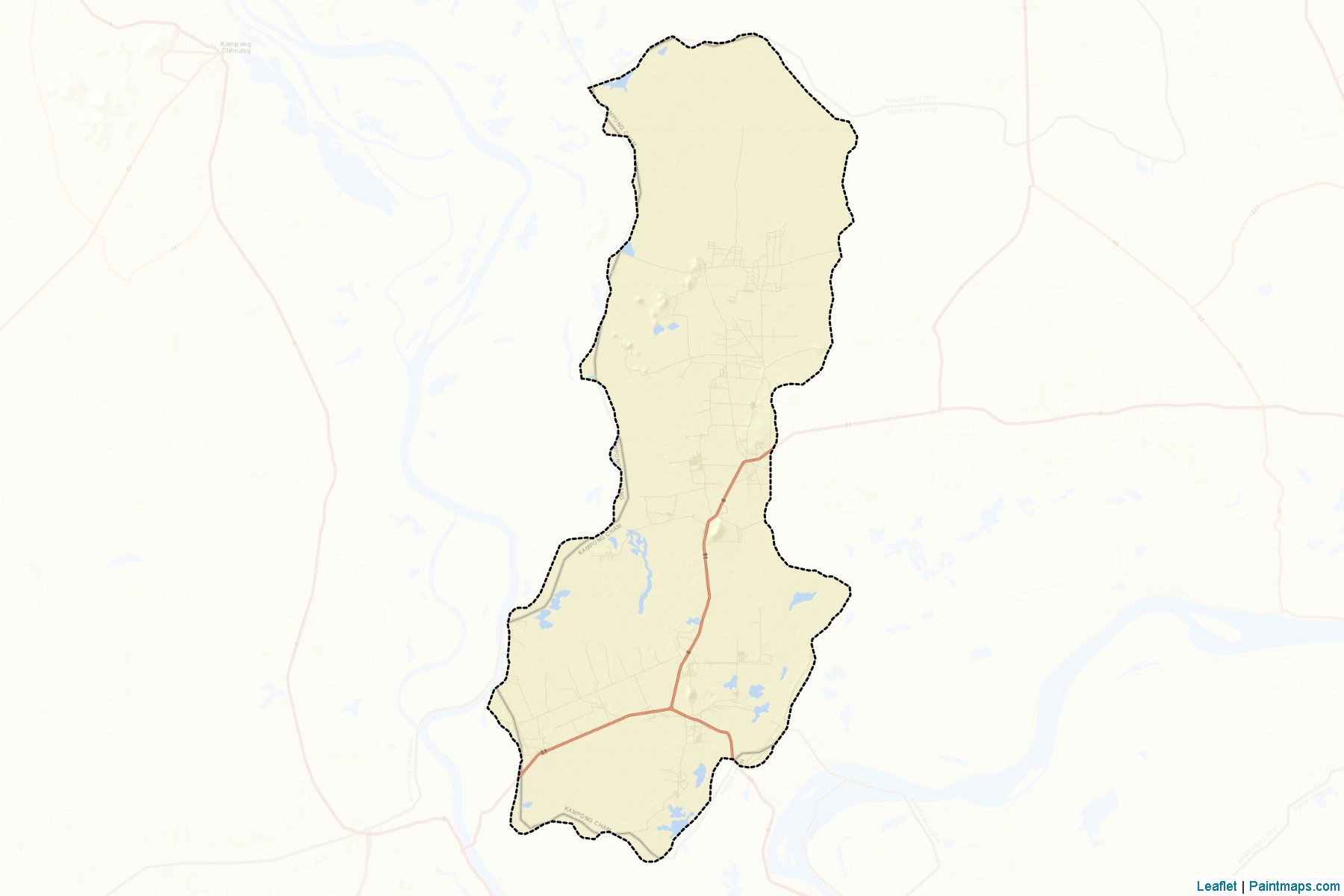 Muestras de recorte de mapas Batheay (Kâmpóng Cham)-2