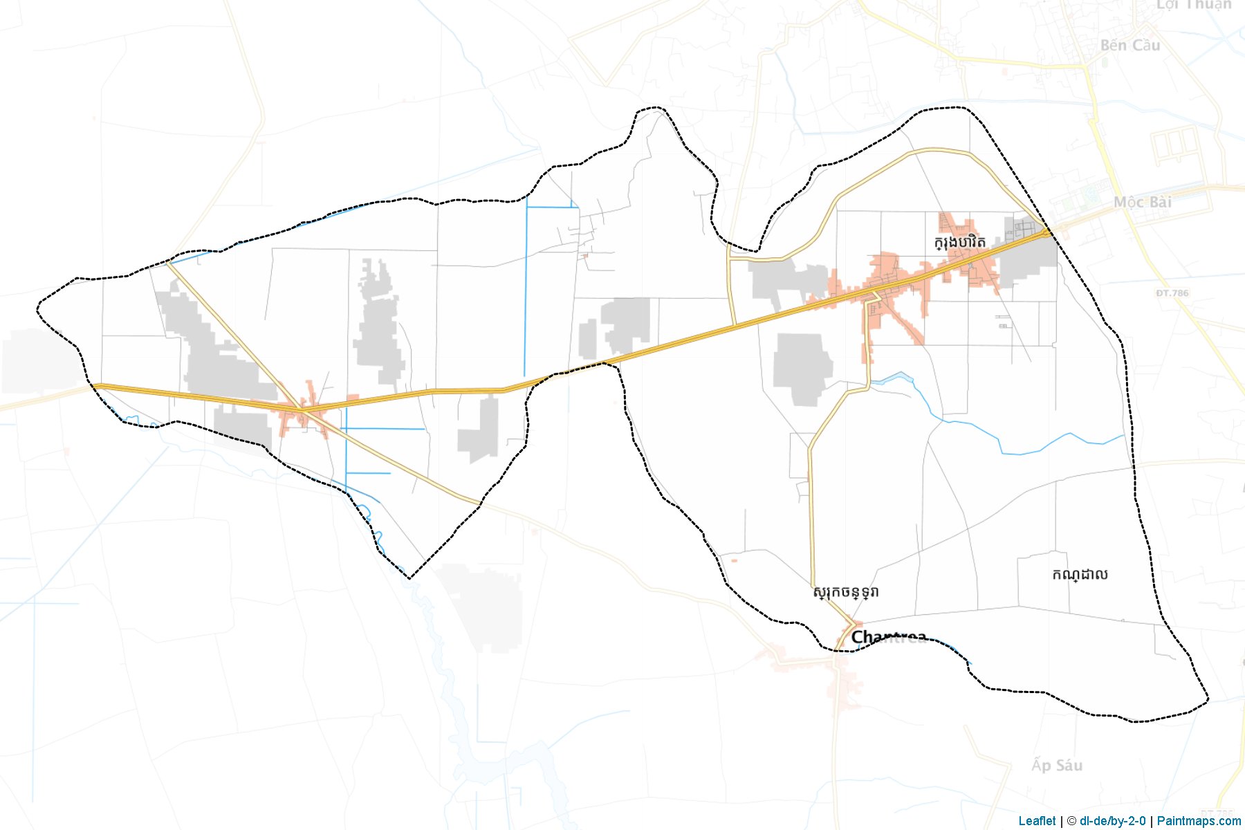 Muestras de recorte de mapas Bavet (Svay Rieng)-1