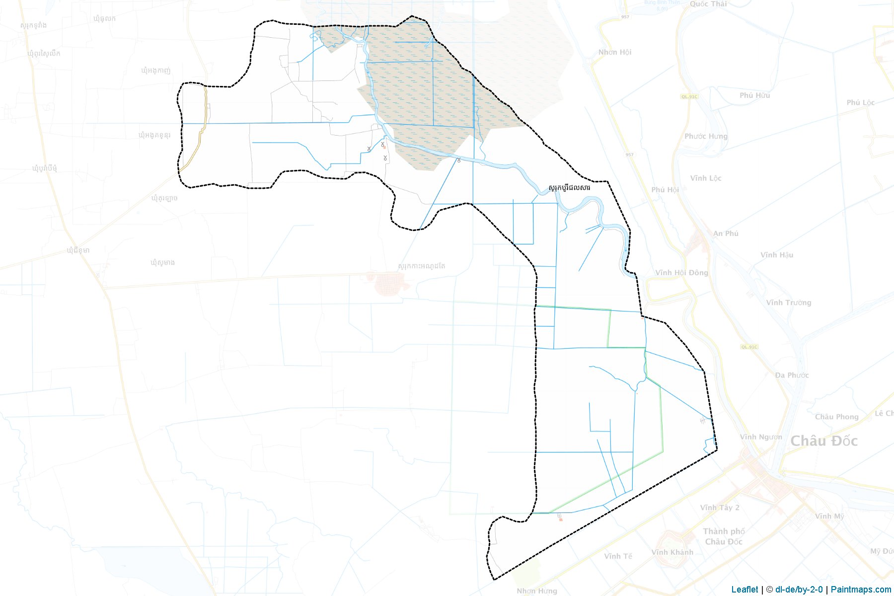 Bourei Cholsar (Takev) Map Cropping Samples-1