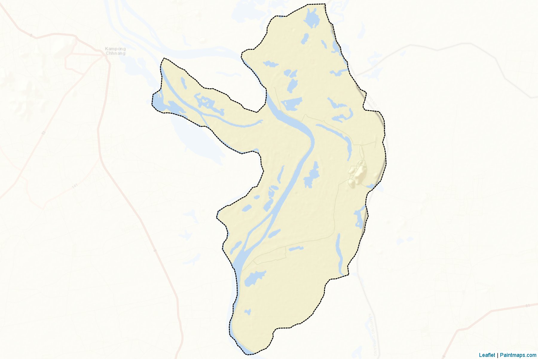 Muestras de recorte de mapas Chol Kiri (Kâmpóng Chhnang)-2