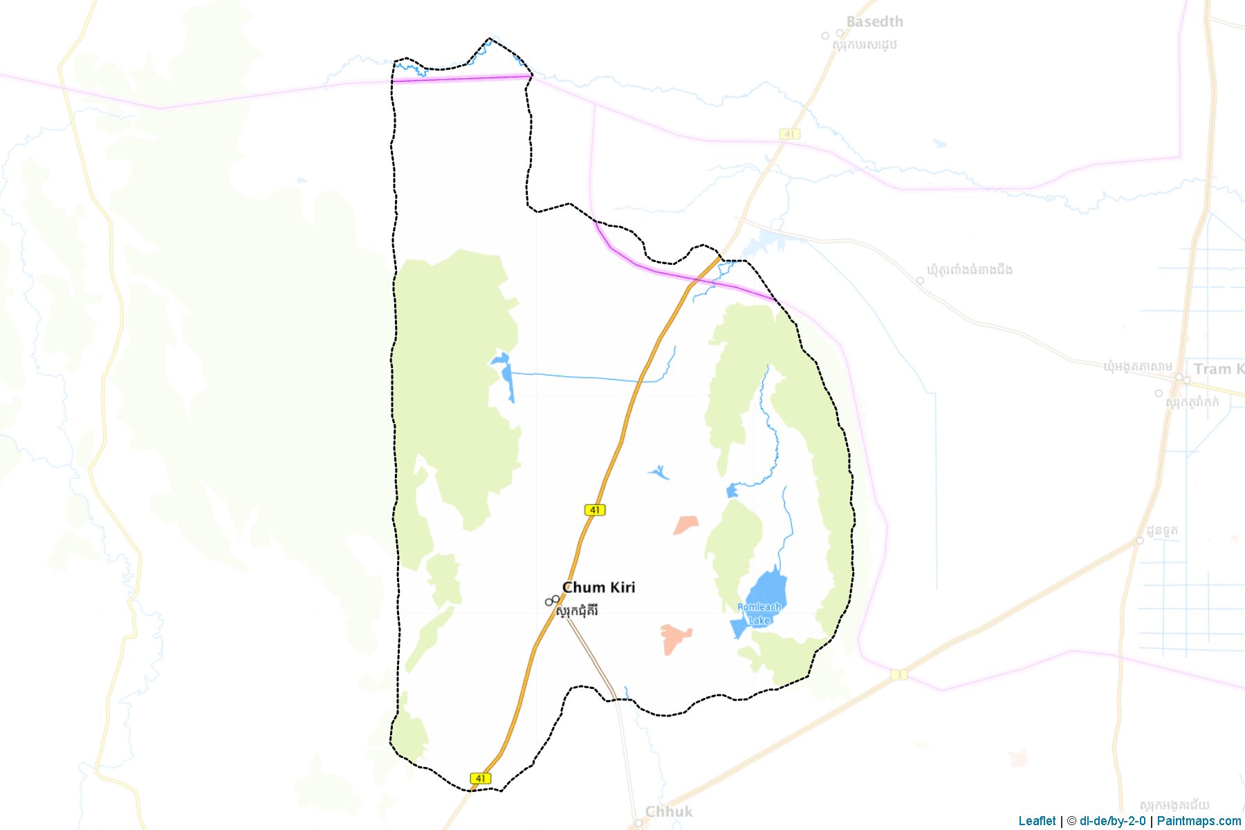 Muestras de recorte de mapas Chum Kiri (Kâmpôt)-1