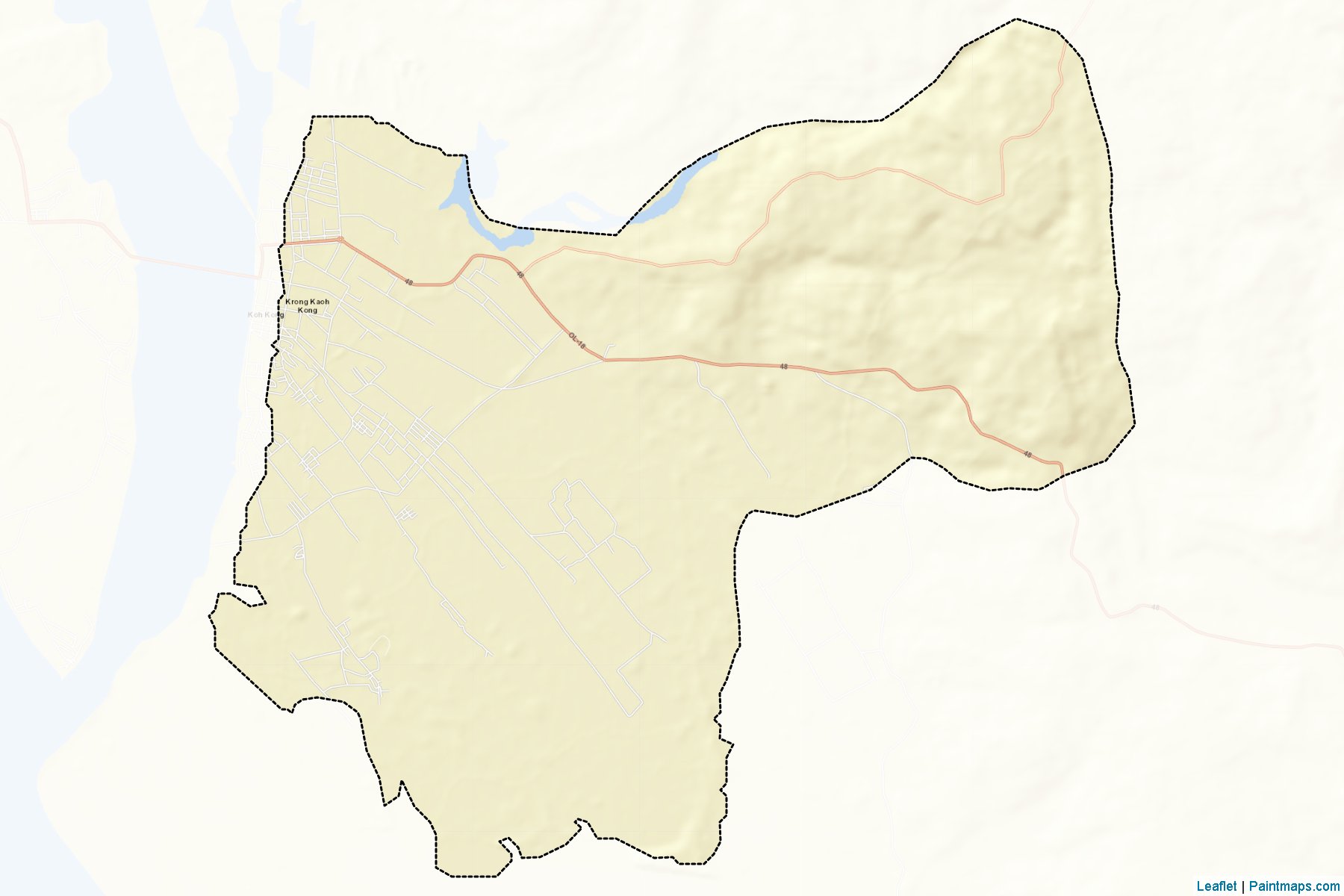 Khemara Phoumin (Kaoh Kong) Map Cropping Samples-2