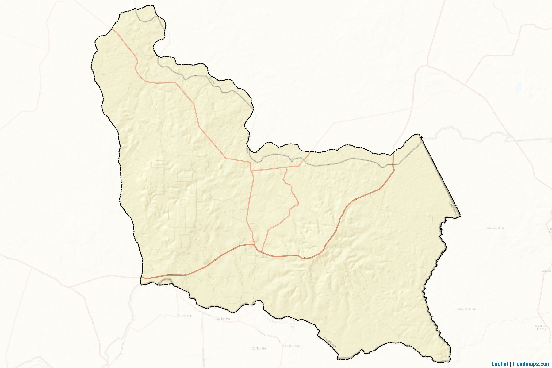 Memot (Tbong Khmum) Map Cropping Samples-2