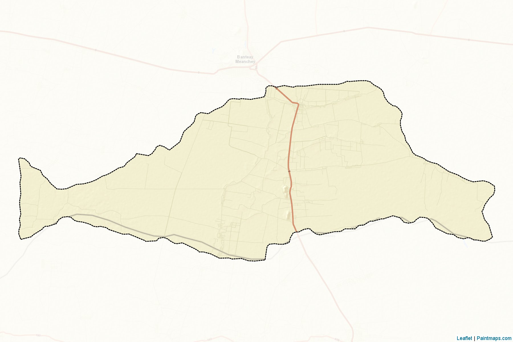 Mongkol Borei (Banteay Mean Cheay) Map Cropping Samples-2