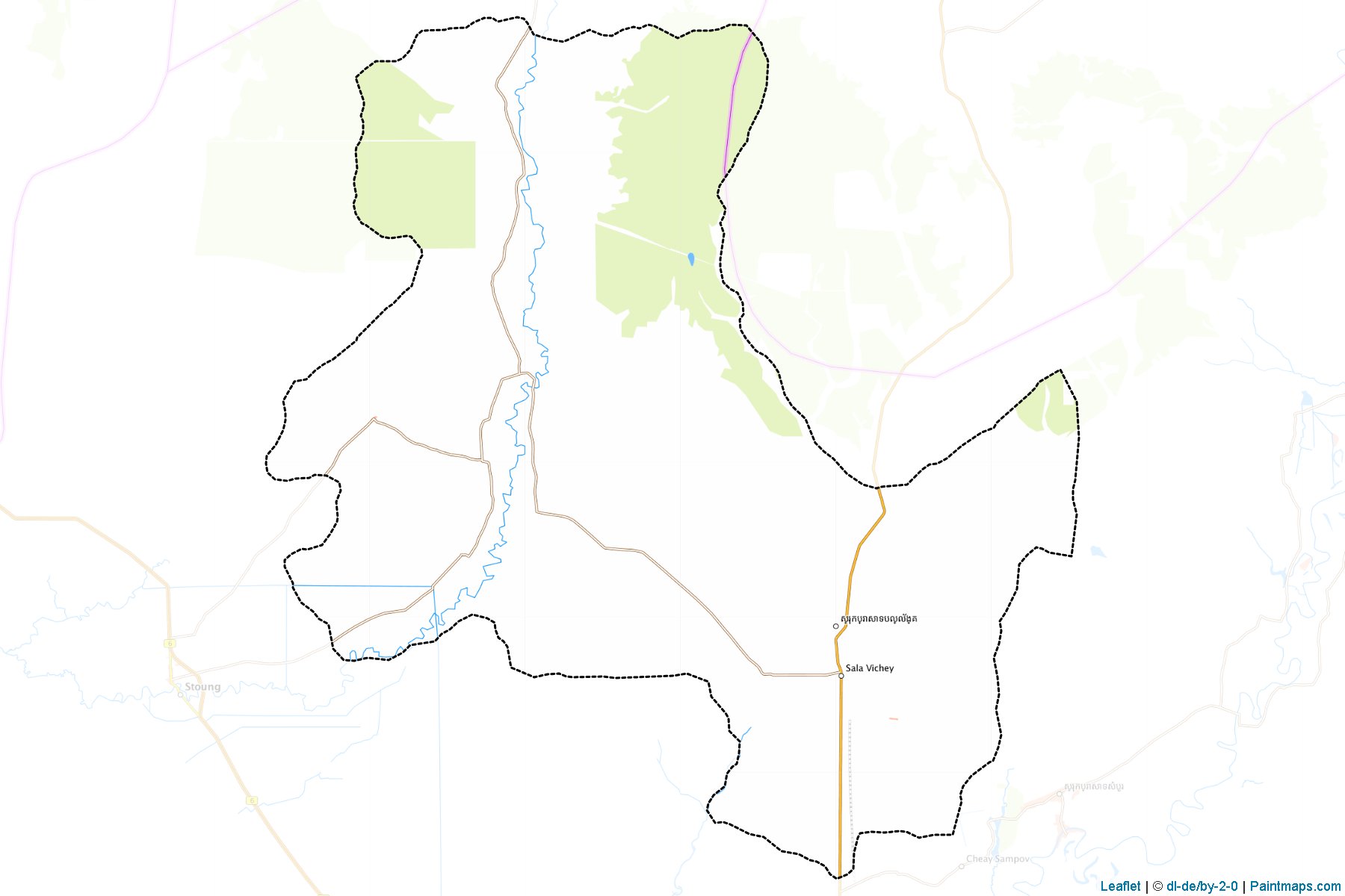 Prasat Balangk (Kampong Thum) Map Cropping Samples-1