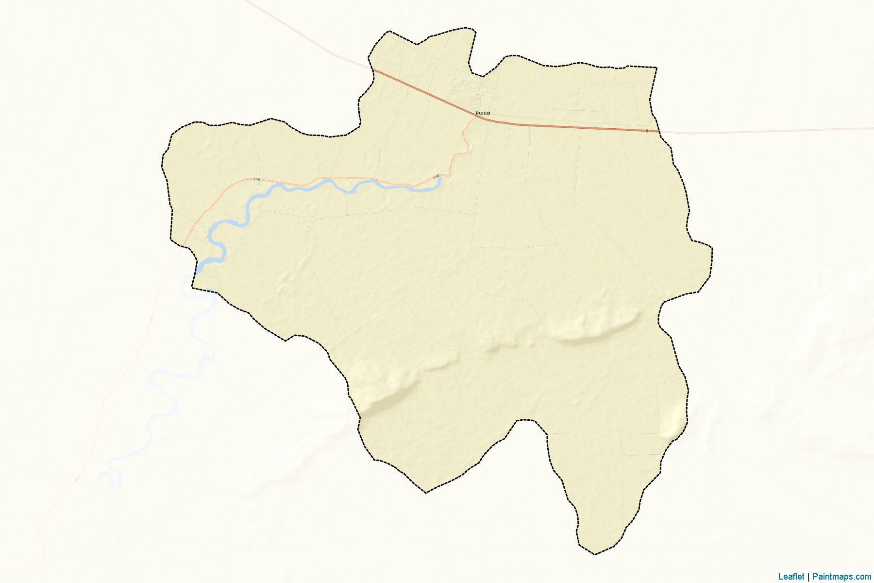 Muestras de recorte de mapas Pursat (Pouthisat)-2