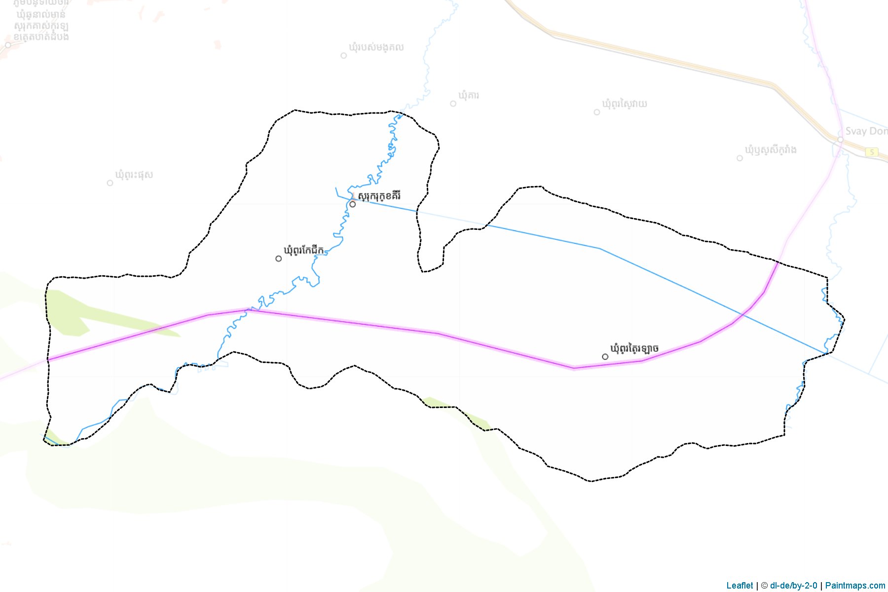 Muestras de recorte de mapas Rukh Kiri (Batdâmbâng)-1