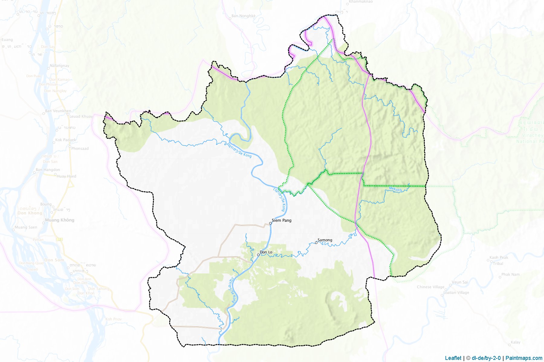 Siem Pang (Stoeng Treng) Map Cropping Samples-1