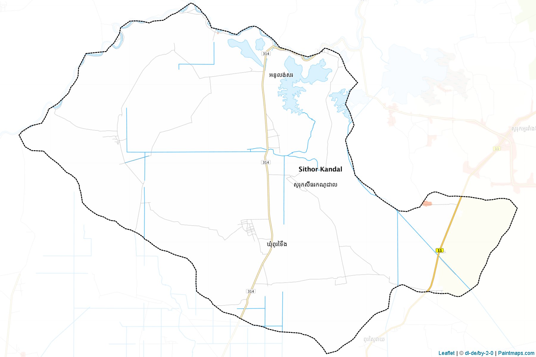 Sithor Kandal (Prey Veng) Map Cropping Samples-1