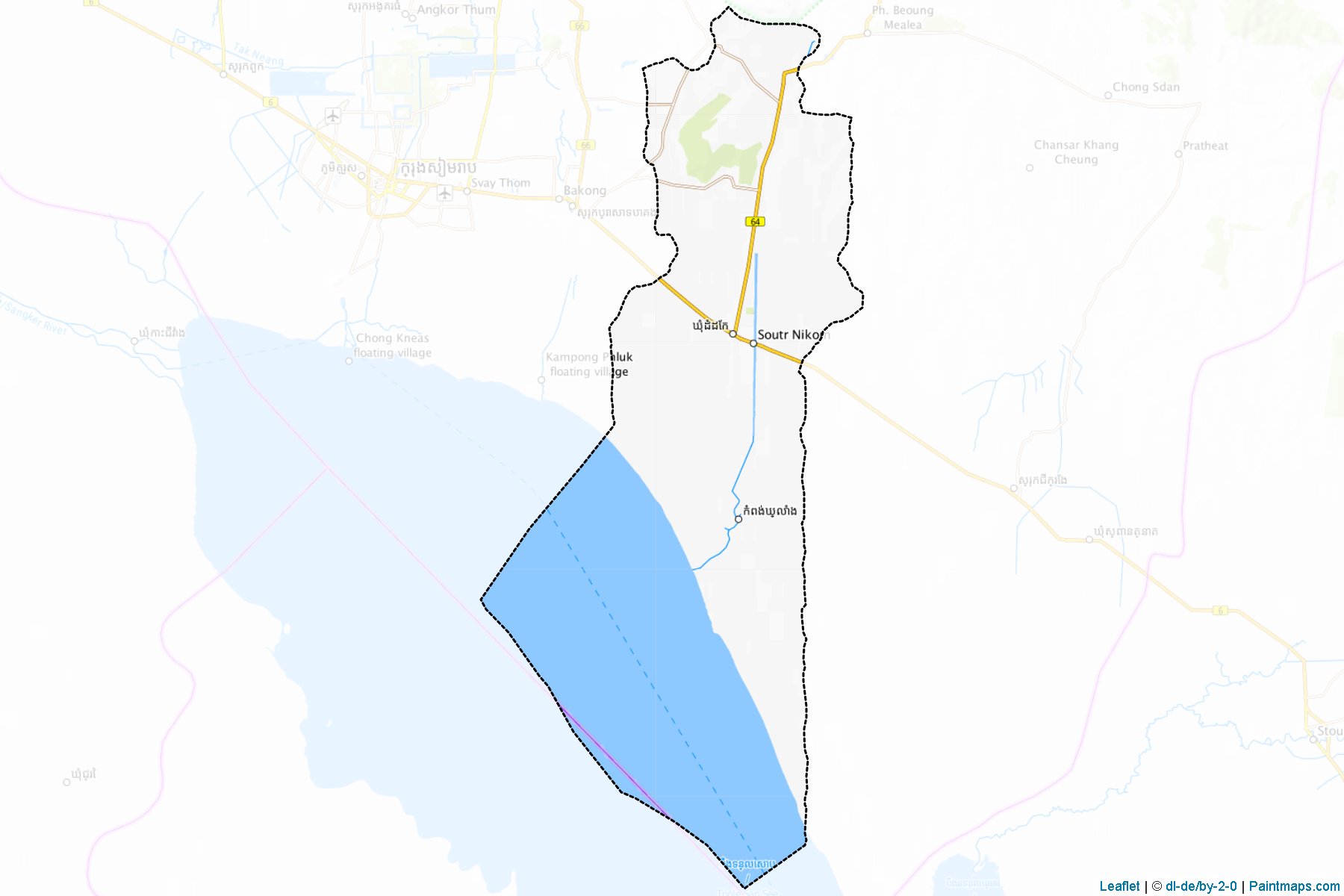 Soutr Nikom (Siem Reap Province) Map Cropping Samples-1