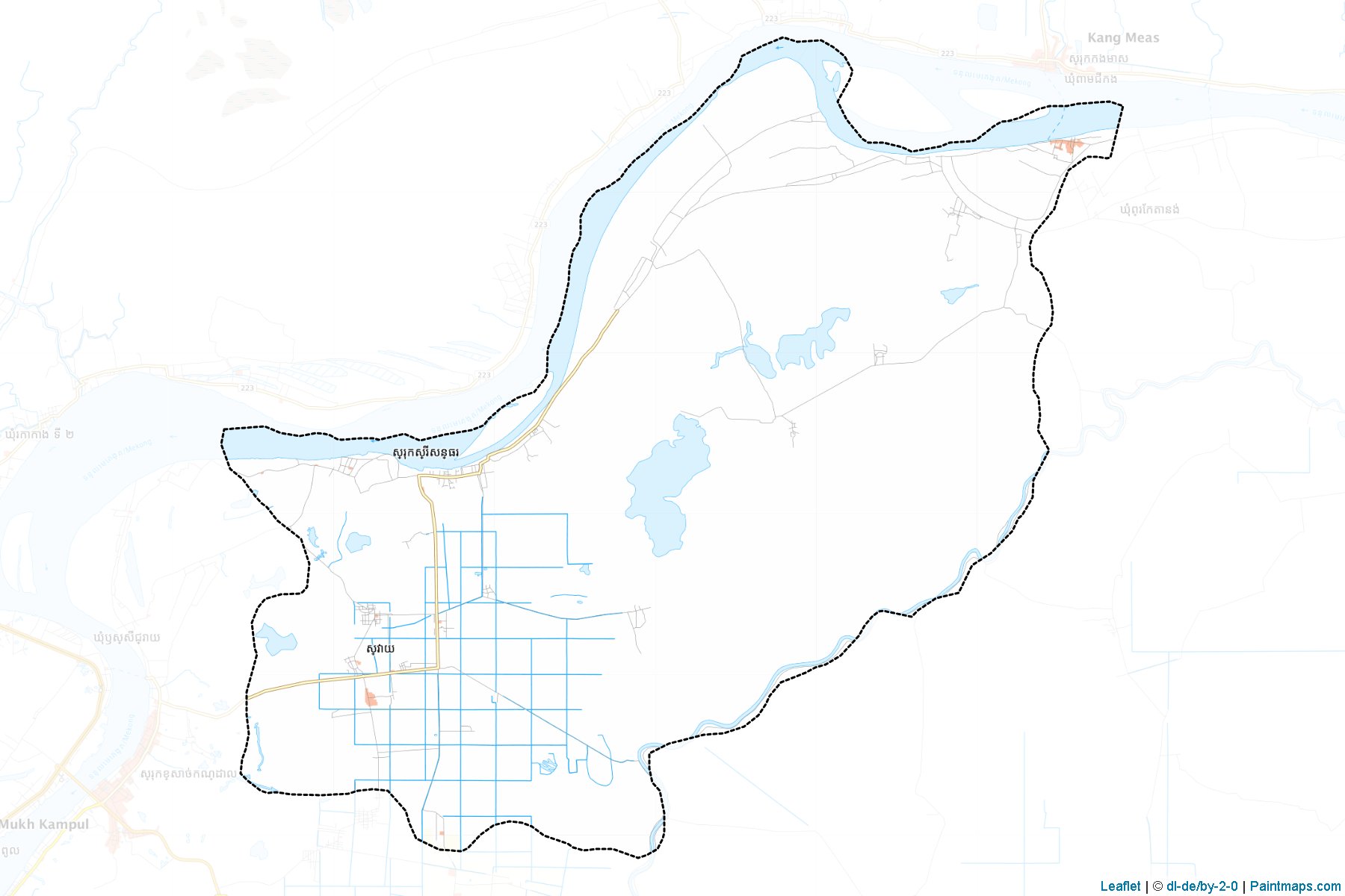 Srei Santhor (Kampong Cham) Map Cropping Samples-1